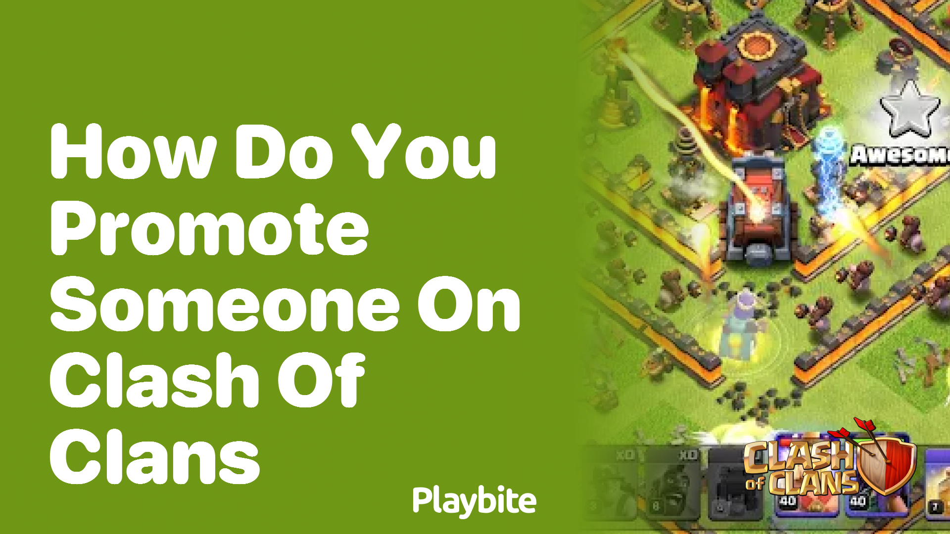 How Do You Promote Someone on Clash of Clans?