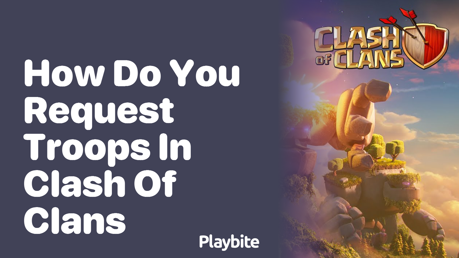 How Do You Request Troops in Clash of Clans?