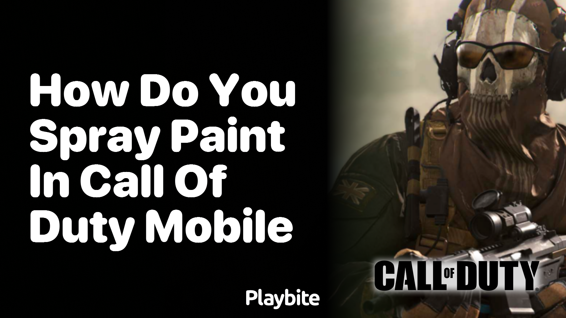 How Do You Spray Paint in Call of Duty Mobile?