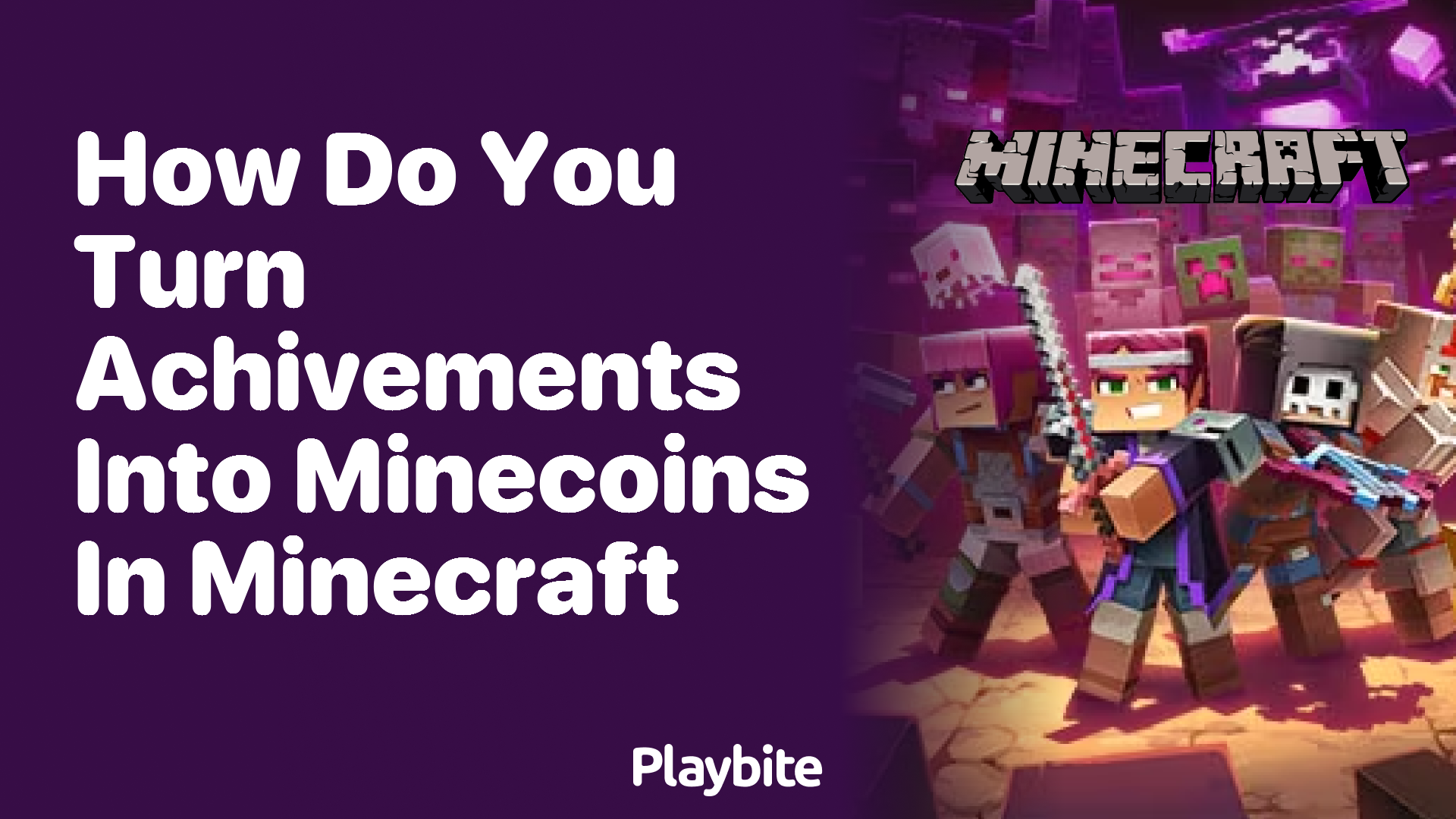 How Do You Turn Achievements into Minecoins in Minecraft?