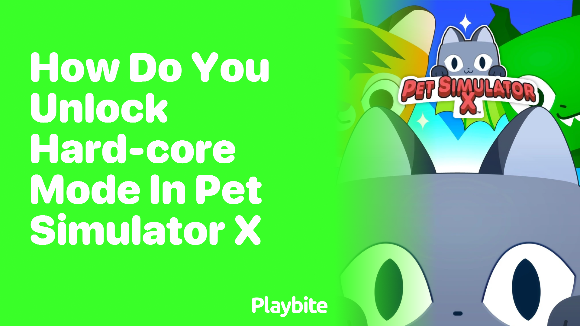 How to Unlock Hardcore Mode in Pet Simulator X