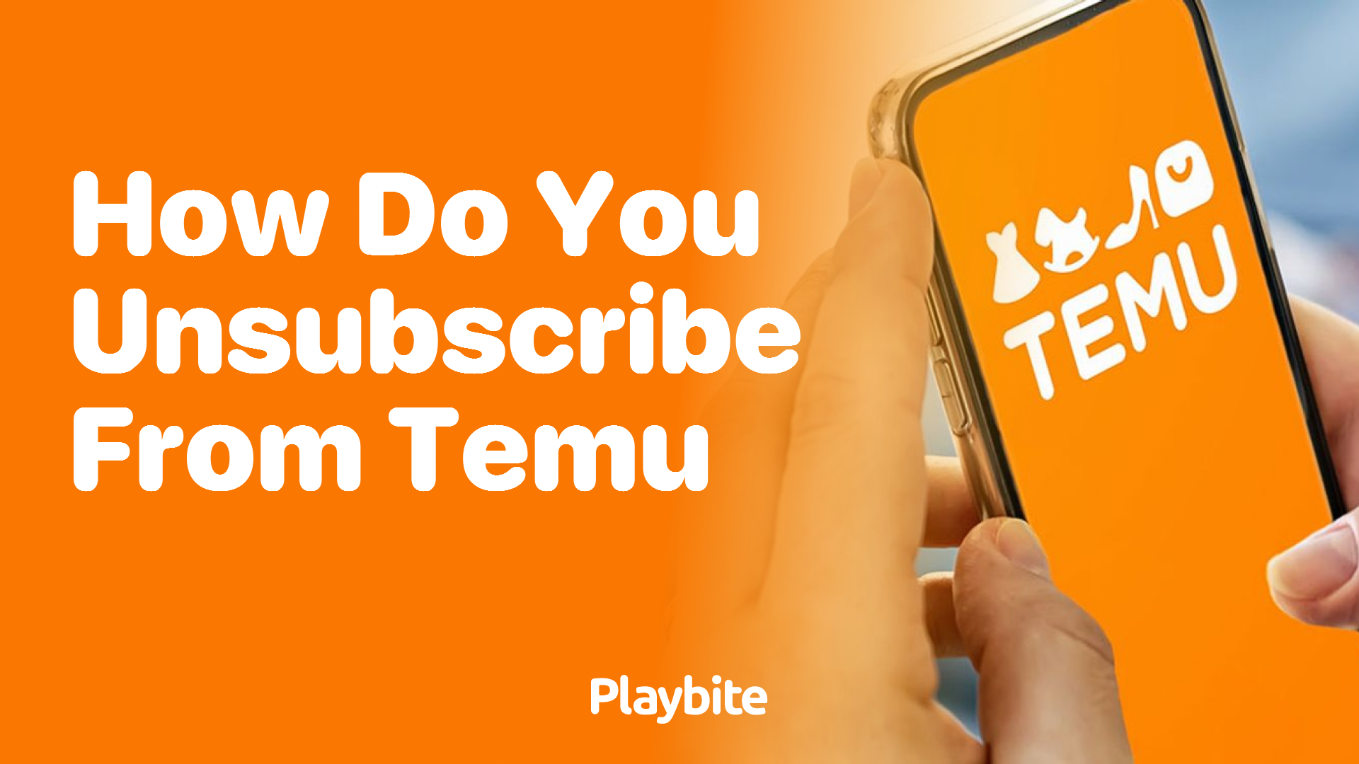 How Do You Unsubscribe from Temu?