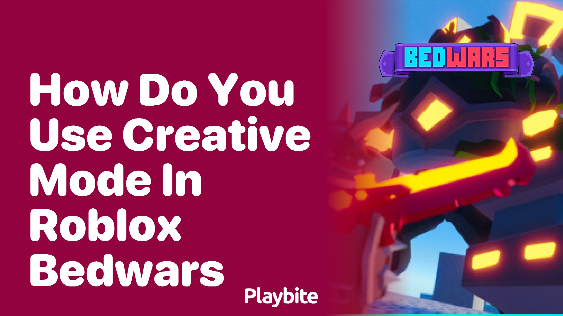 How to Use Creative Mode in Roblox Bedwars