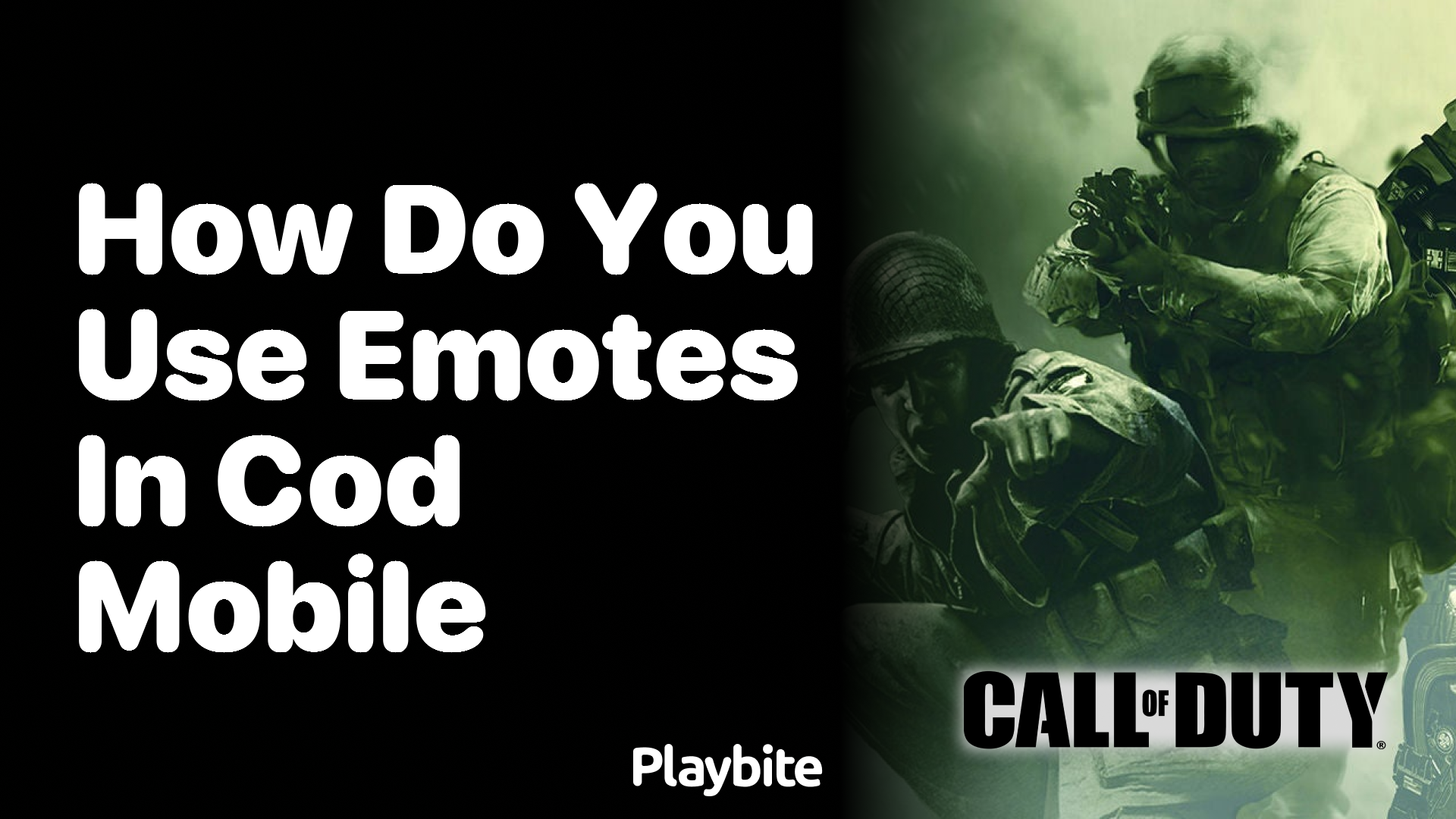 How Do You Use Emotes in COD Mobile?