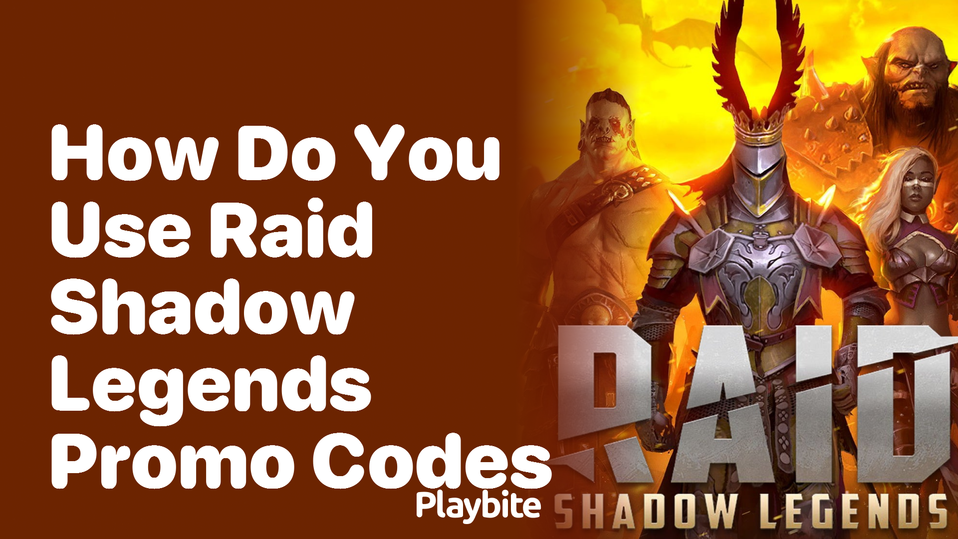 How to Use Promo Codes in Raid Shadow Legends