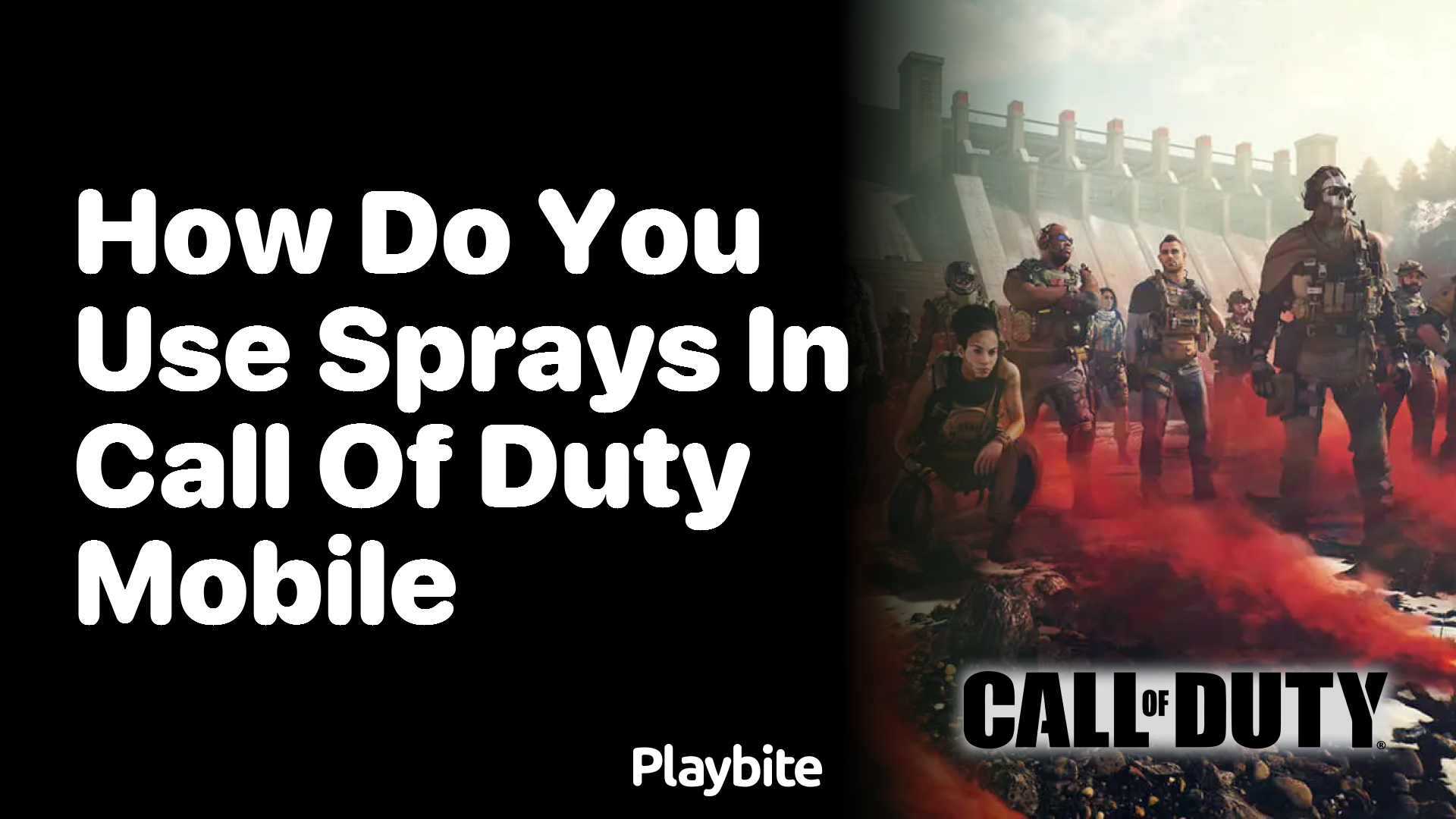 How Do You Use Sprays in Call of Duty Mobile?