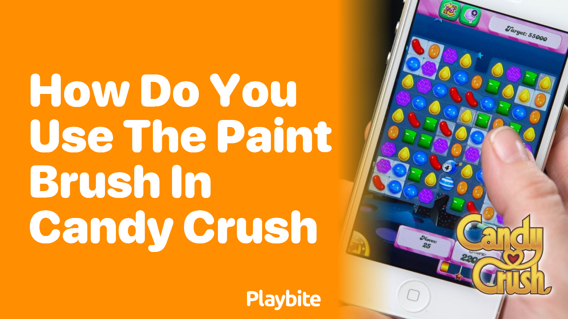 How Do You Use the Paint Brush in Candy Crush?