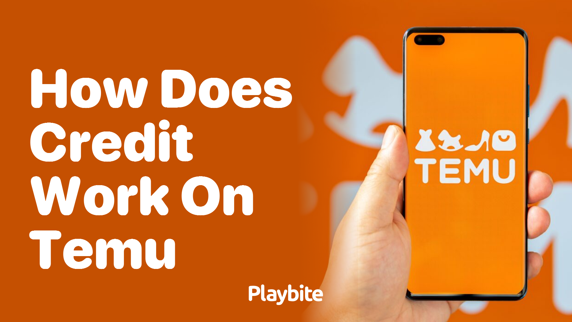 How Does Credit Work on Temu?