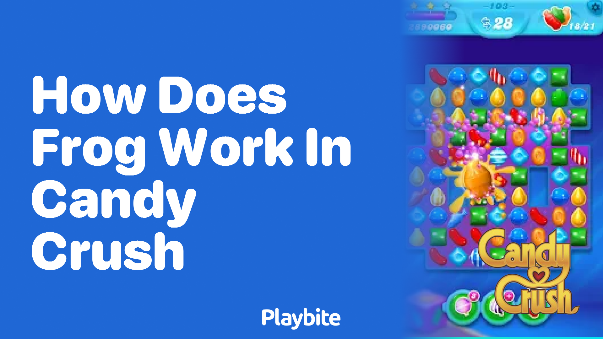 How Does the Frog Work in Candy Crush?