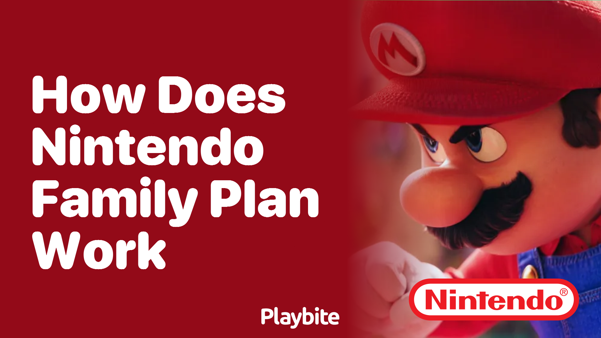 How Does the Nintendo Family Plan Work?