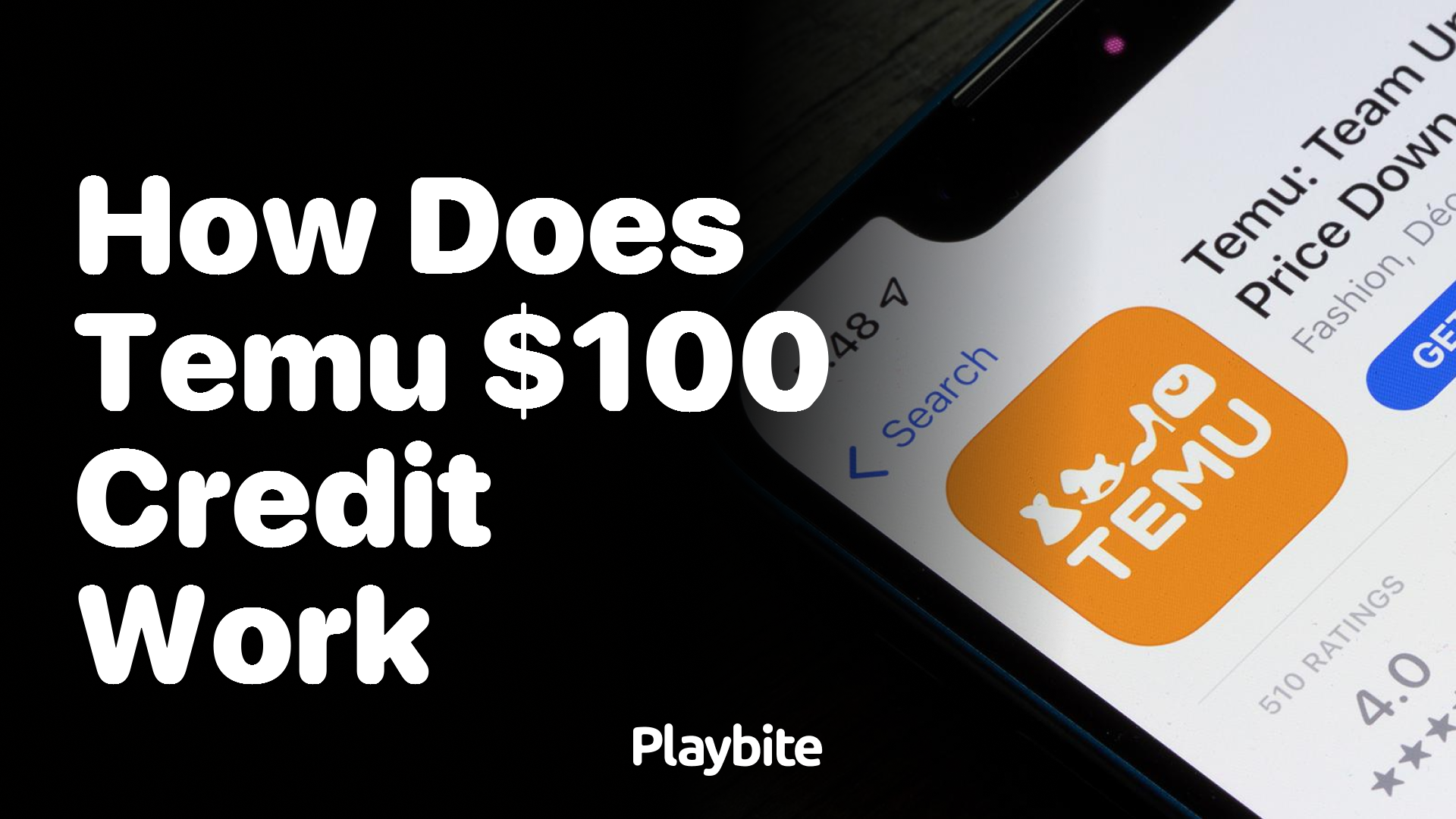 How Does Temu&#8217;s $100 Credit Work?