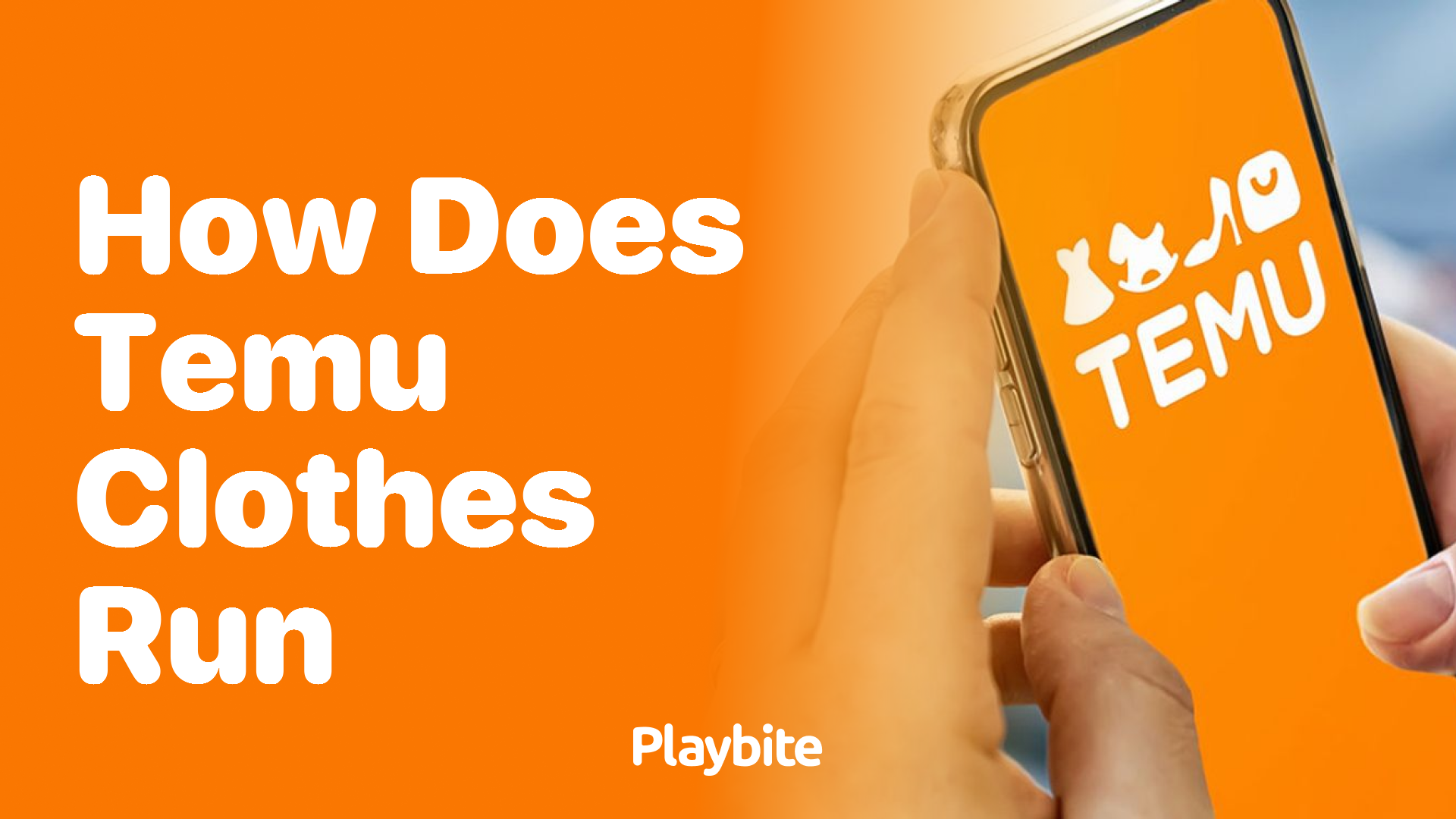 How Do Temu Clothes Fit? Discover Sizes and Fit Before You Buy! Playbite