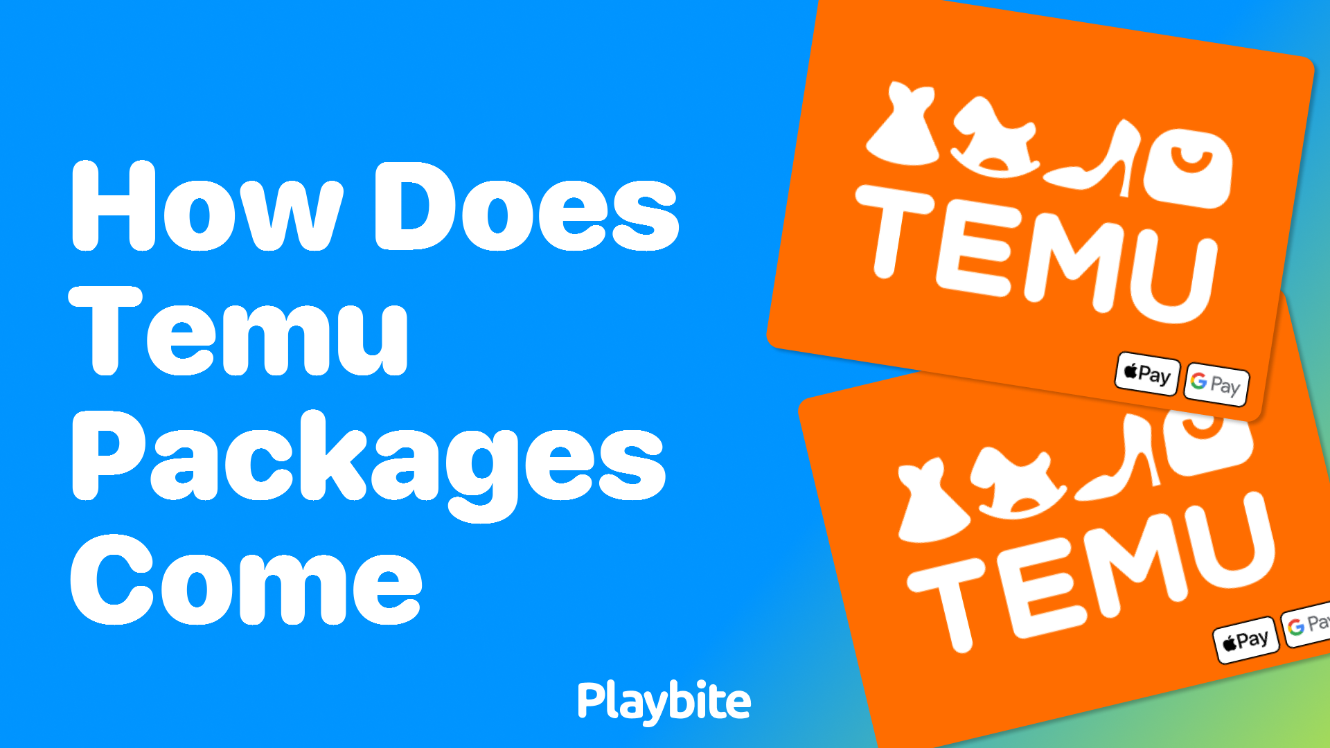 How do Temu Packages Arrive?