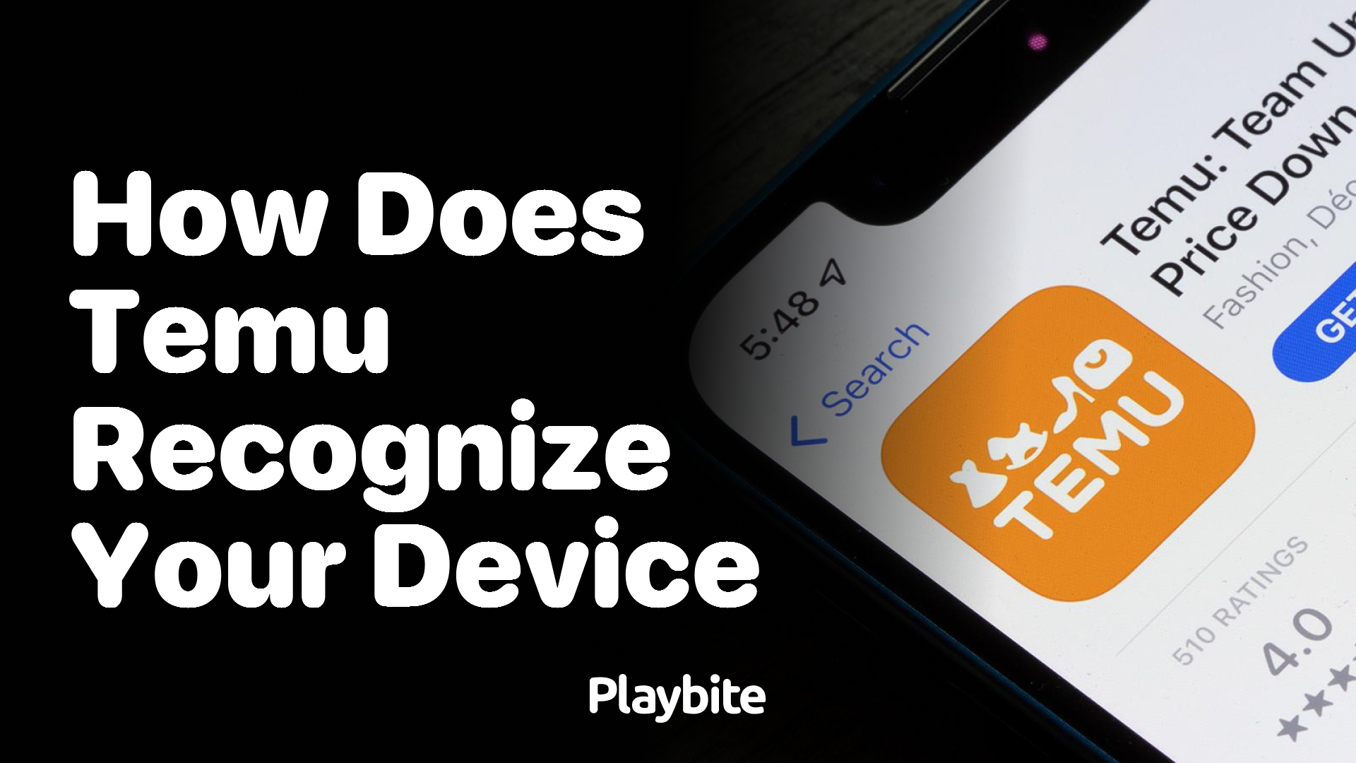 How Does Temu Recognize Your Device?