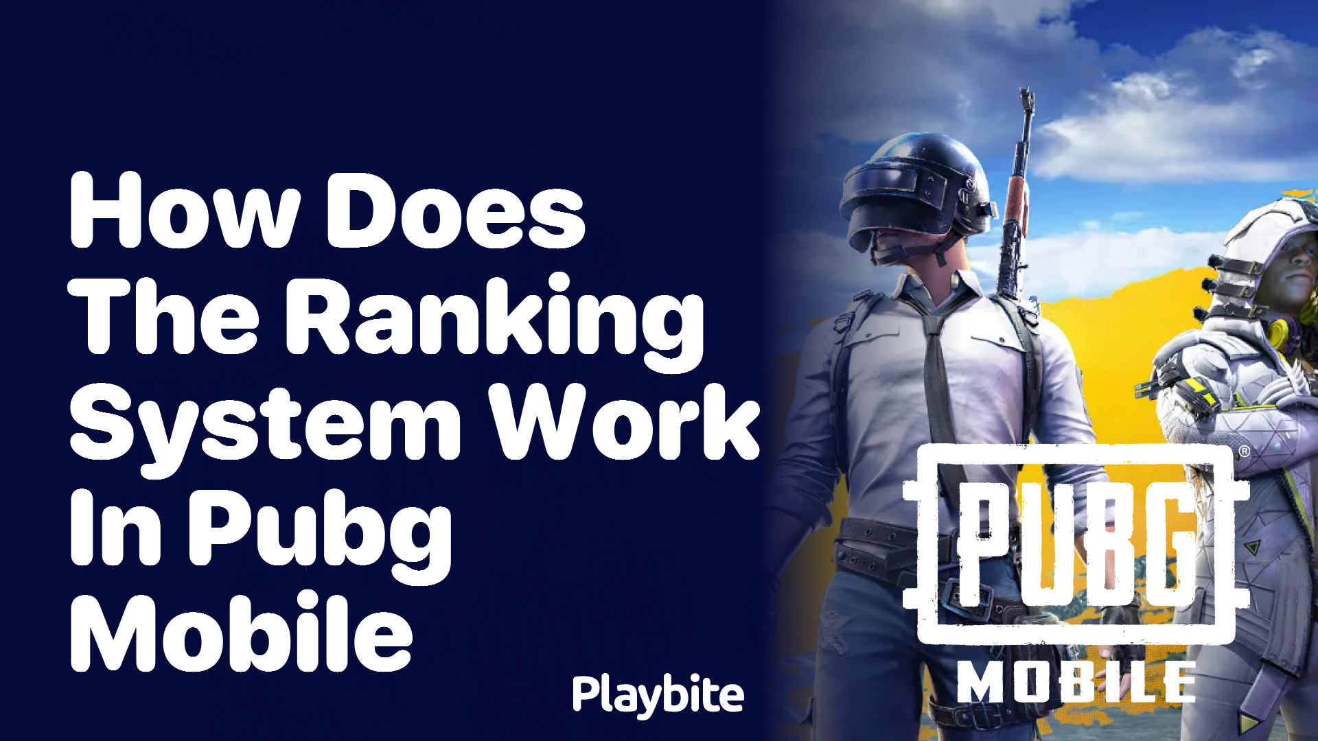 How Does the Ranking System Work in PUBG Mobile?