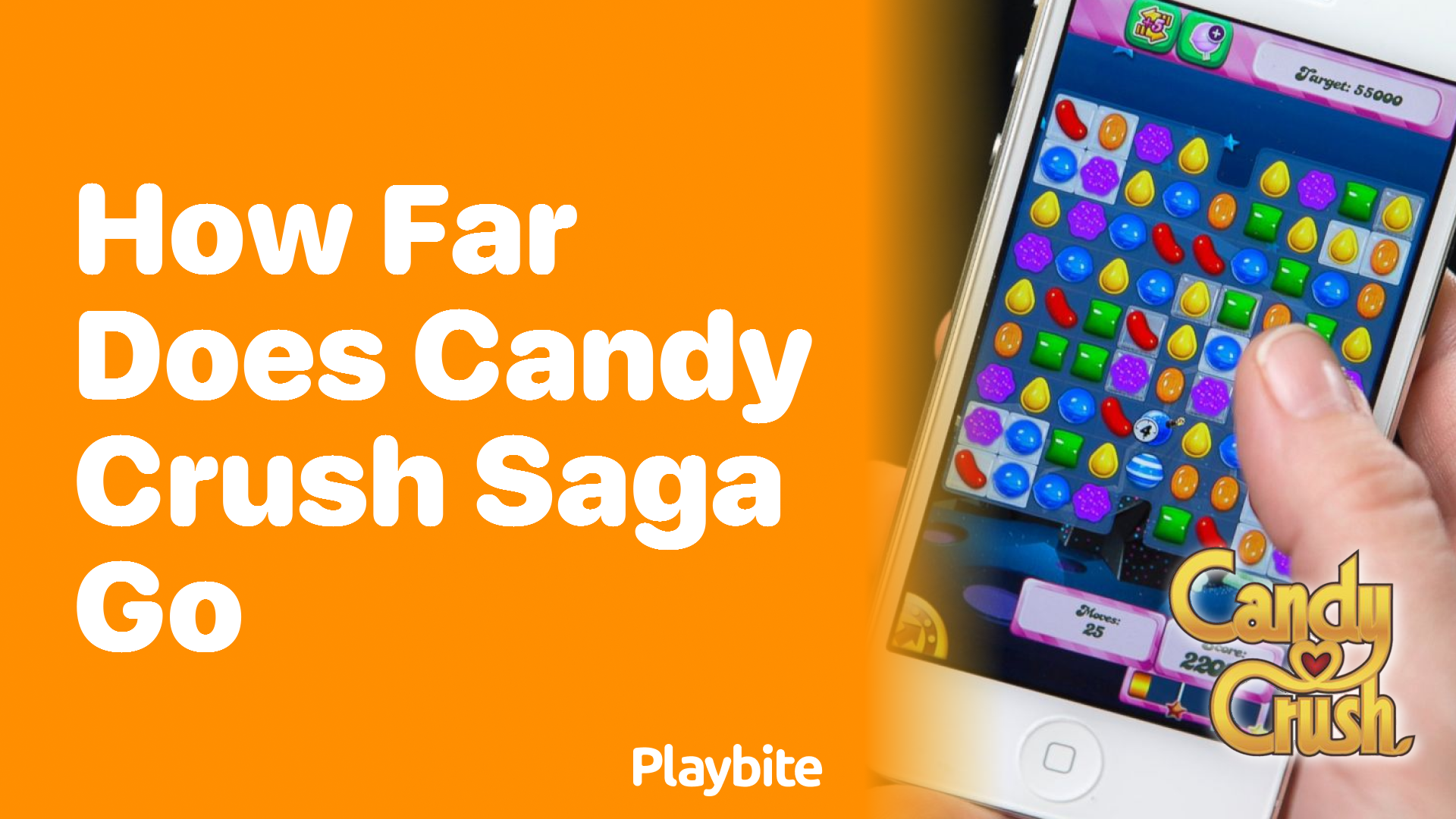 How Far Does Candy Crush Saga Go?