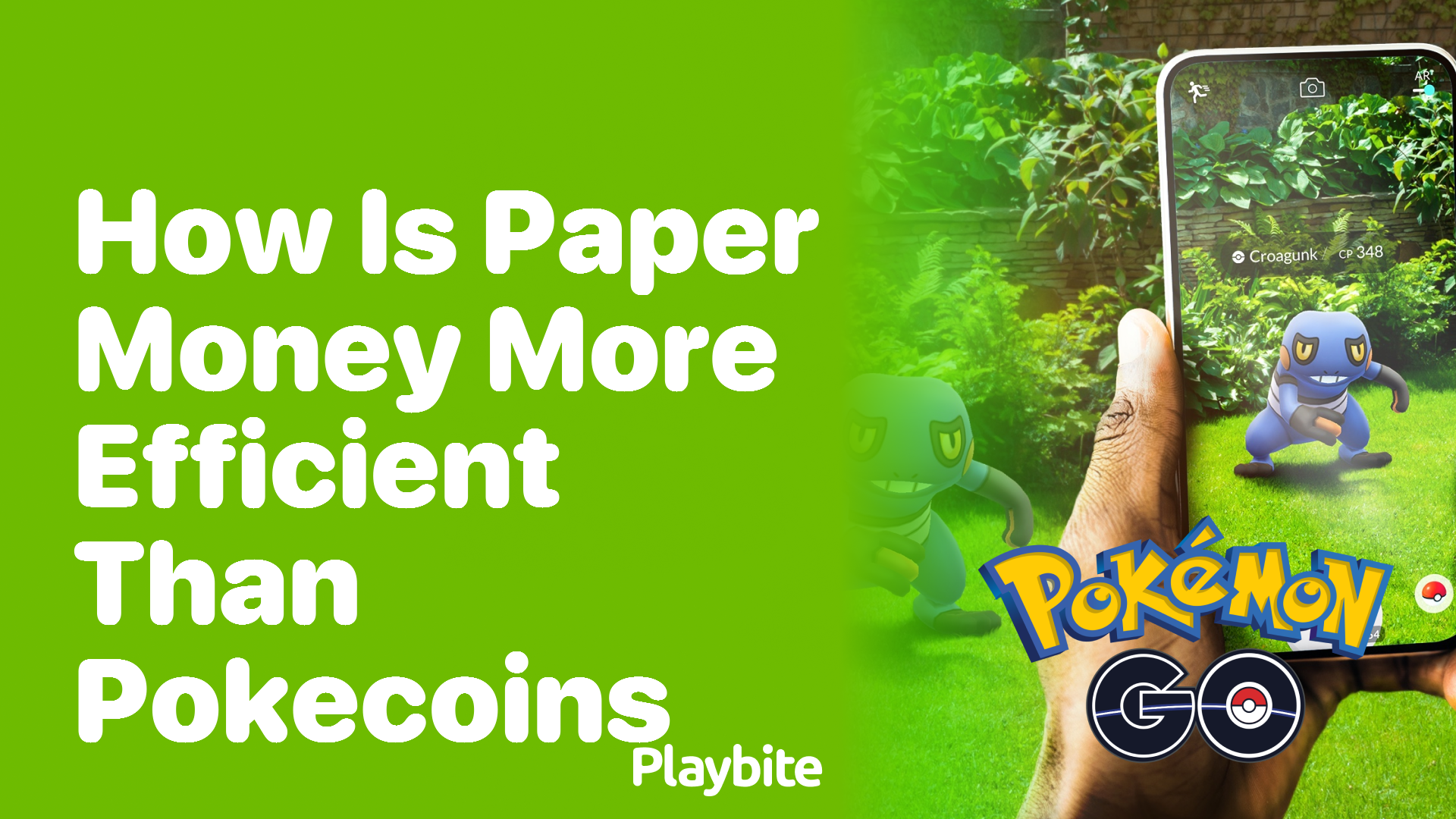 How Is Paper Money More Efficient Than PokeCoins?