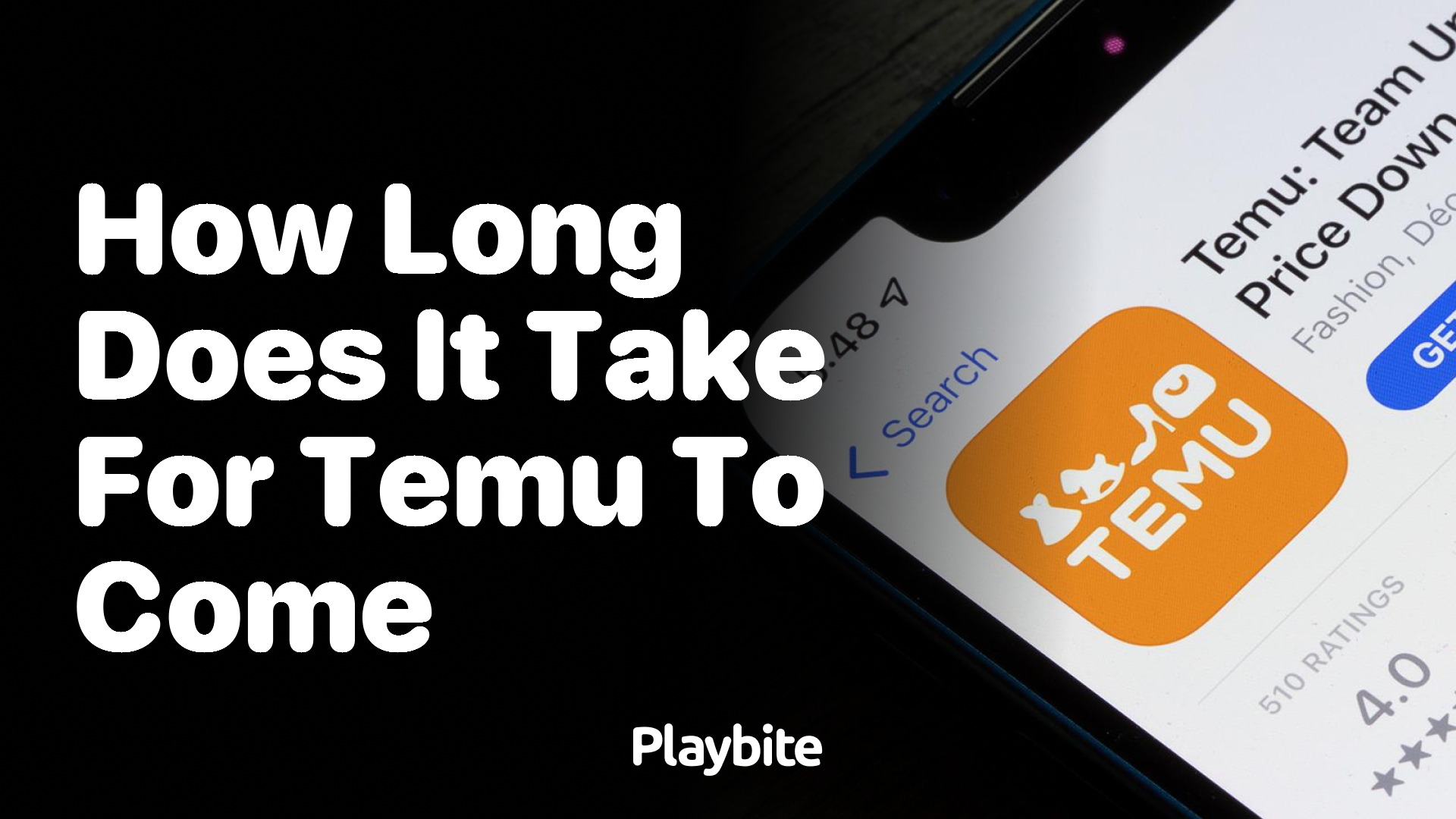 How Long Does It Take for Temu Orders to Arrive?