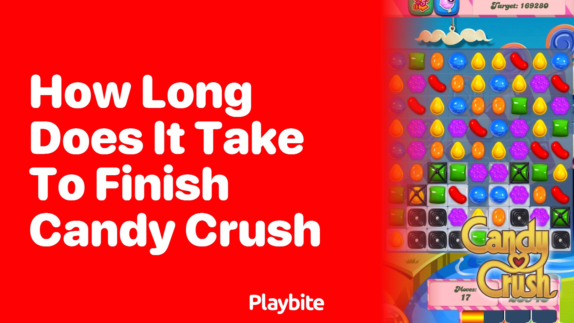 How Long Does It Take to Finish Candy Crush?