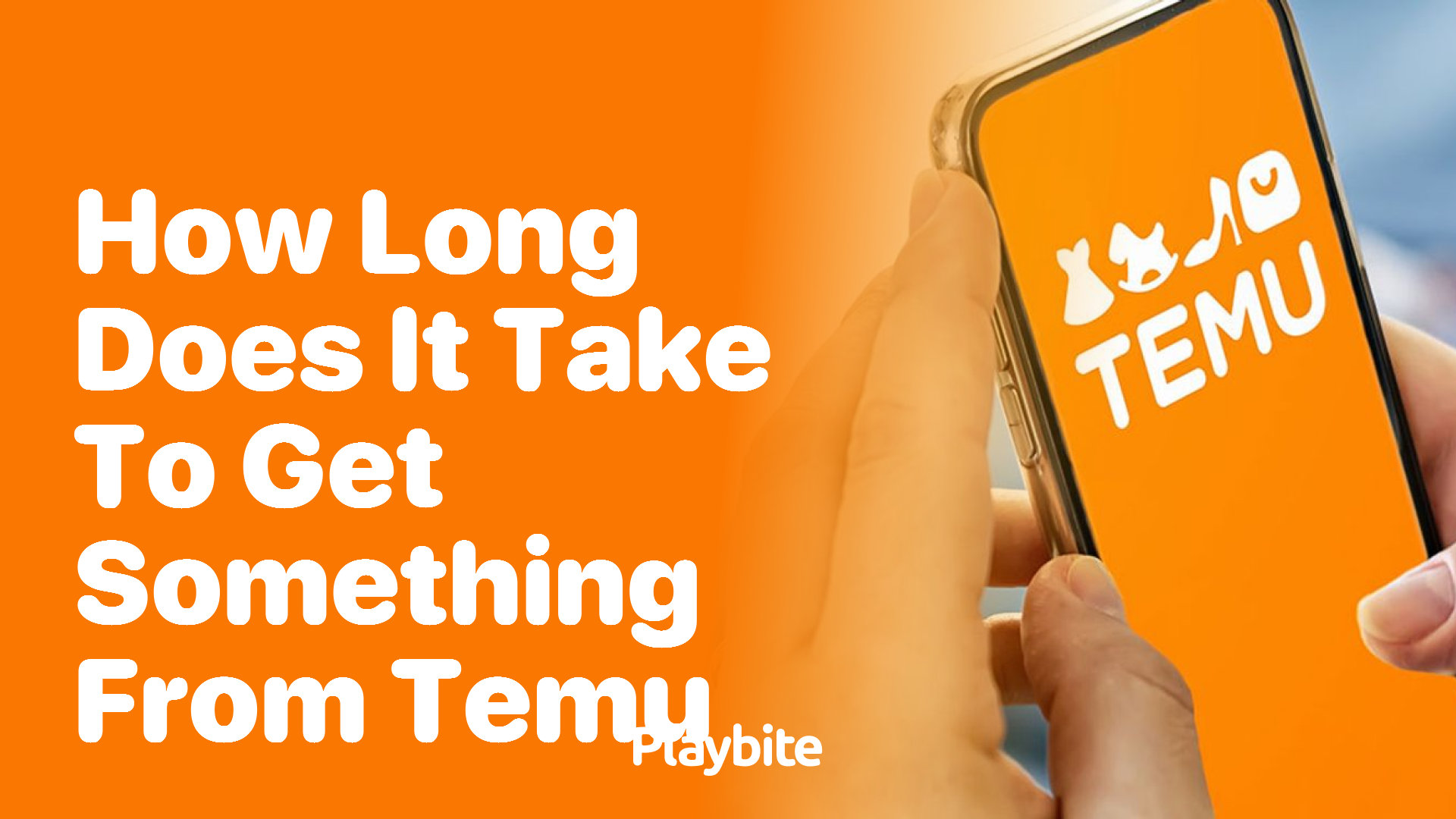 How Long Does It Take to Get Something from Temu?