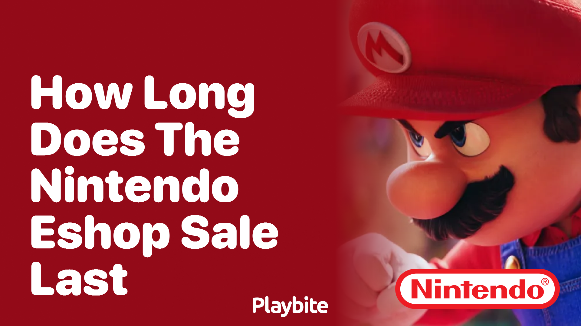 How Long Does the Nintendo eShop Sale Last?