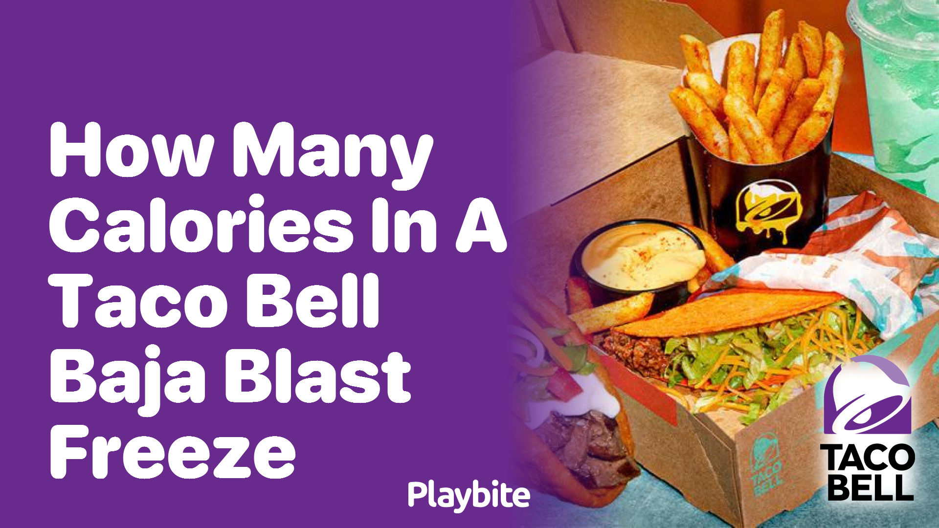 How Many Calories in a Taco Bell Baja Blast Freeze?