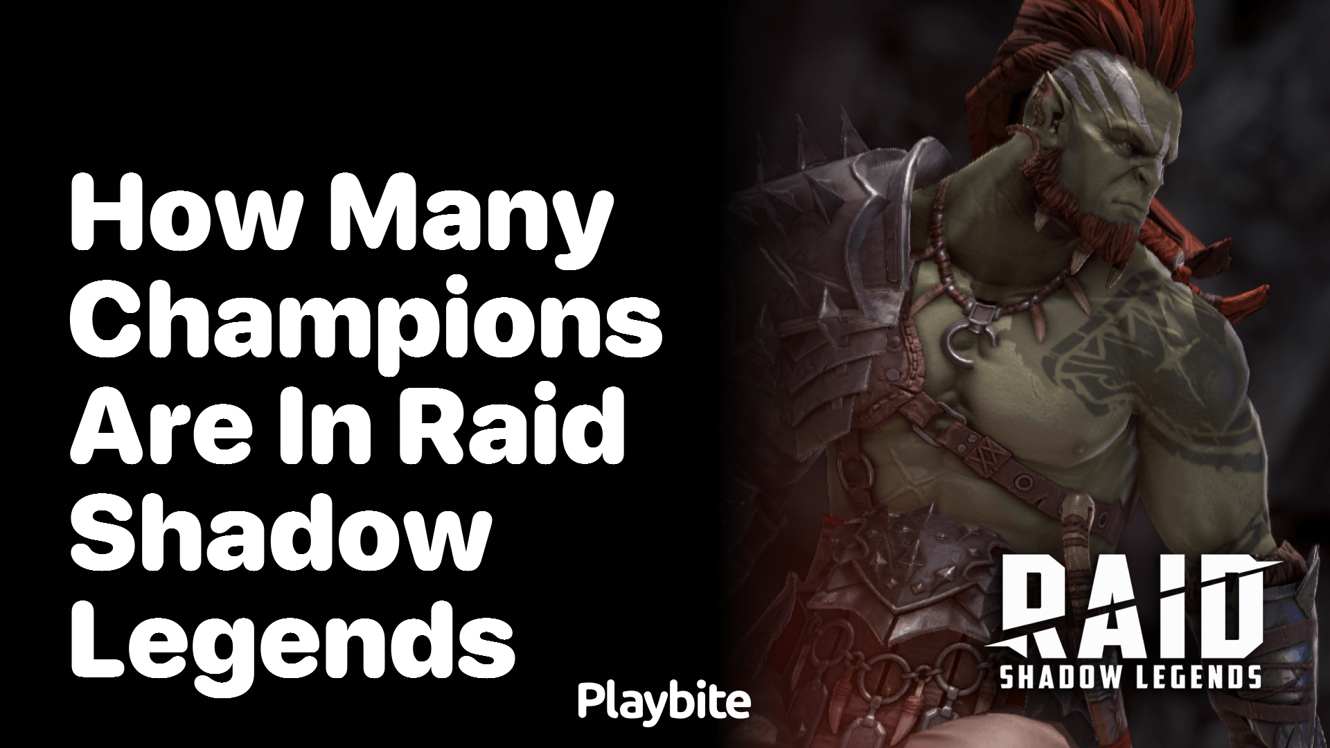 How Many Champions Are in Raid Shadow Legends?