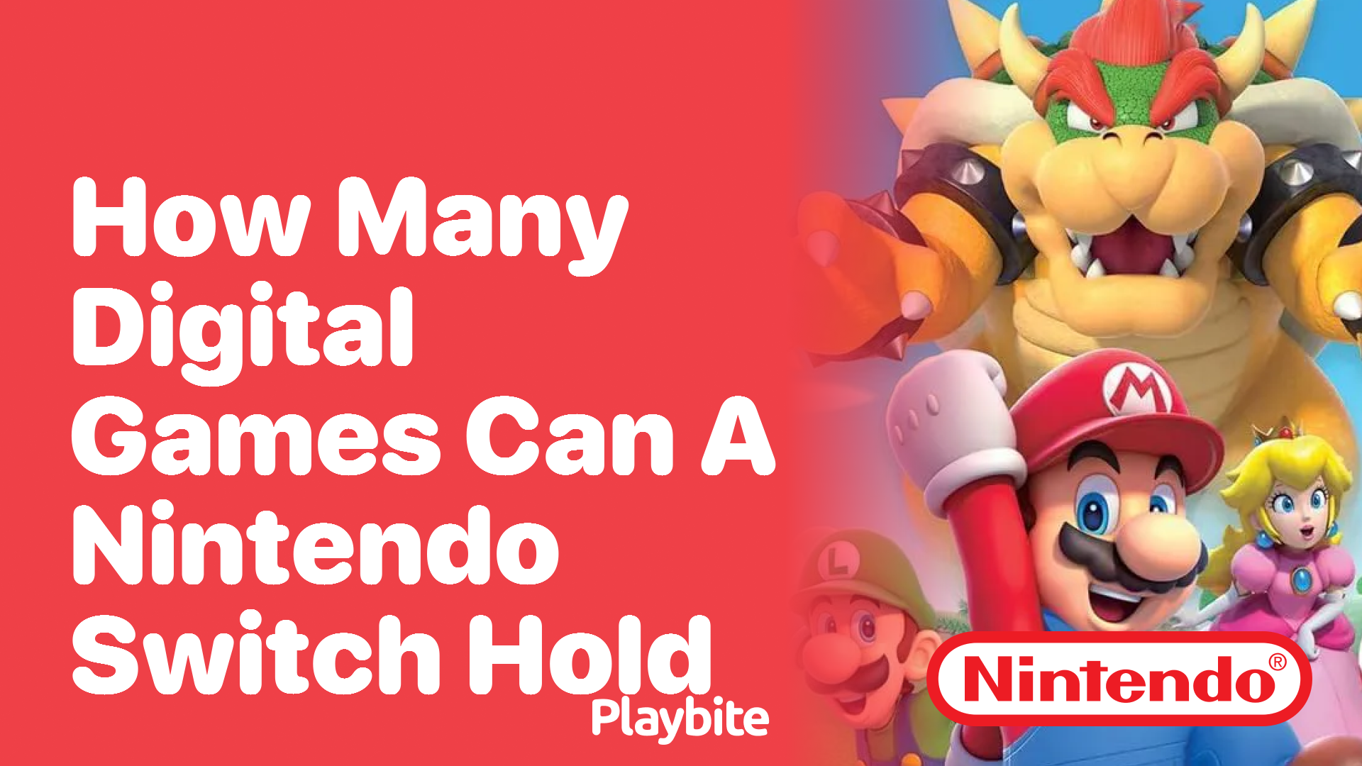 How Many Digital Games Can a Nintendo Switch Hold? - Playbite