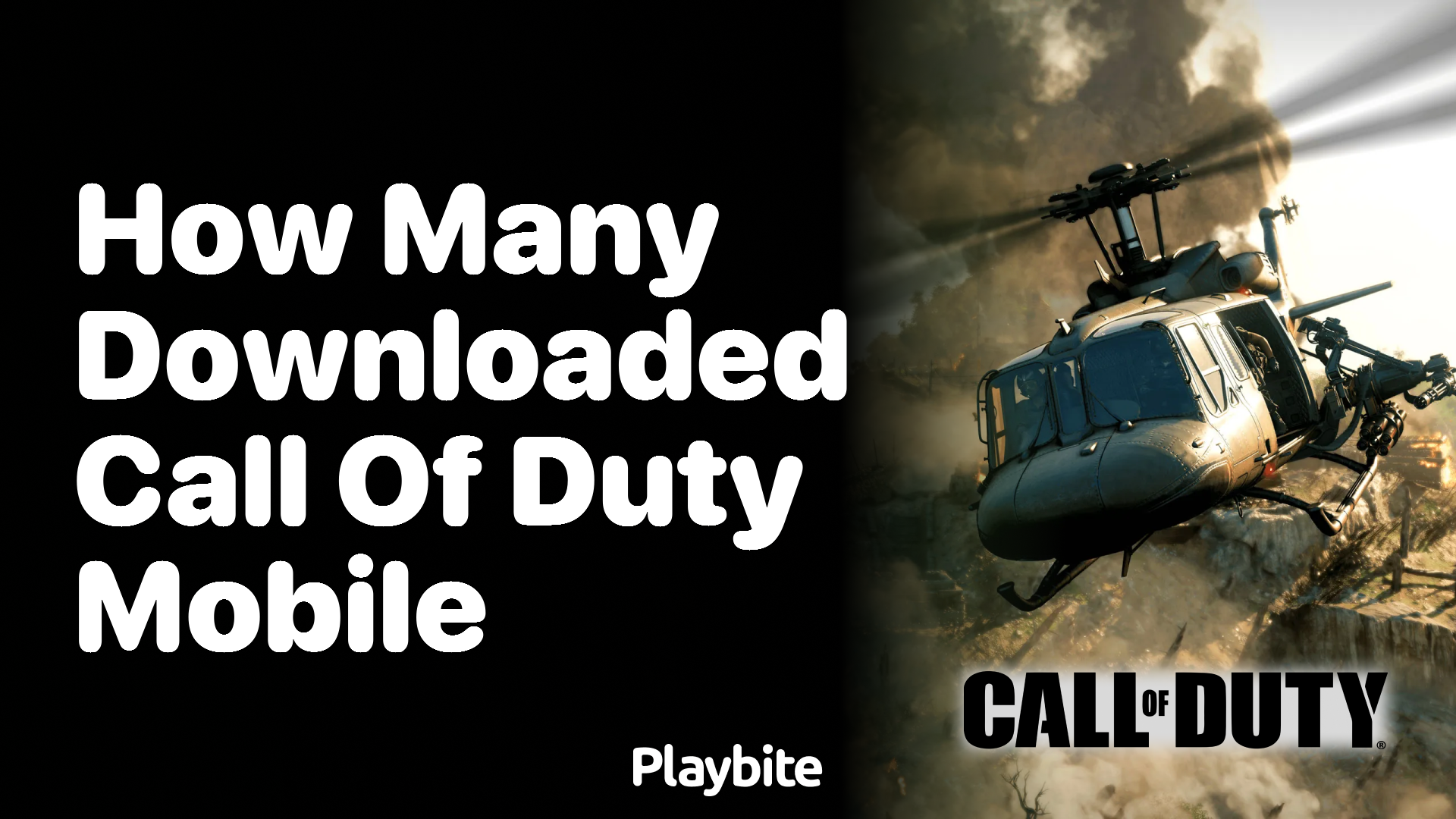 How Many People Downloaded Call of Duty Mobile?