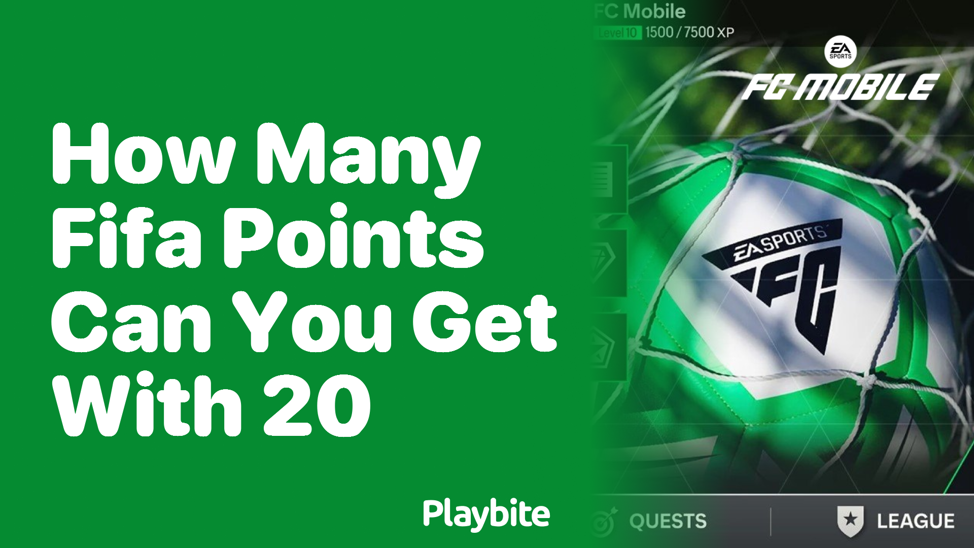 How Many FIFA Points Can You Get With $20 in EA Sports FC Mobile?