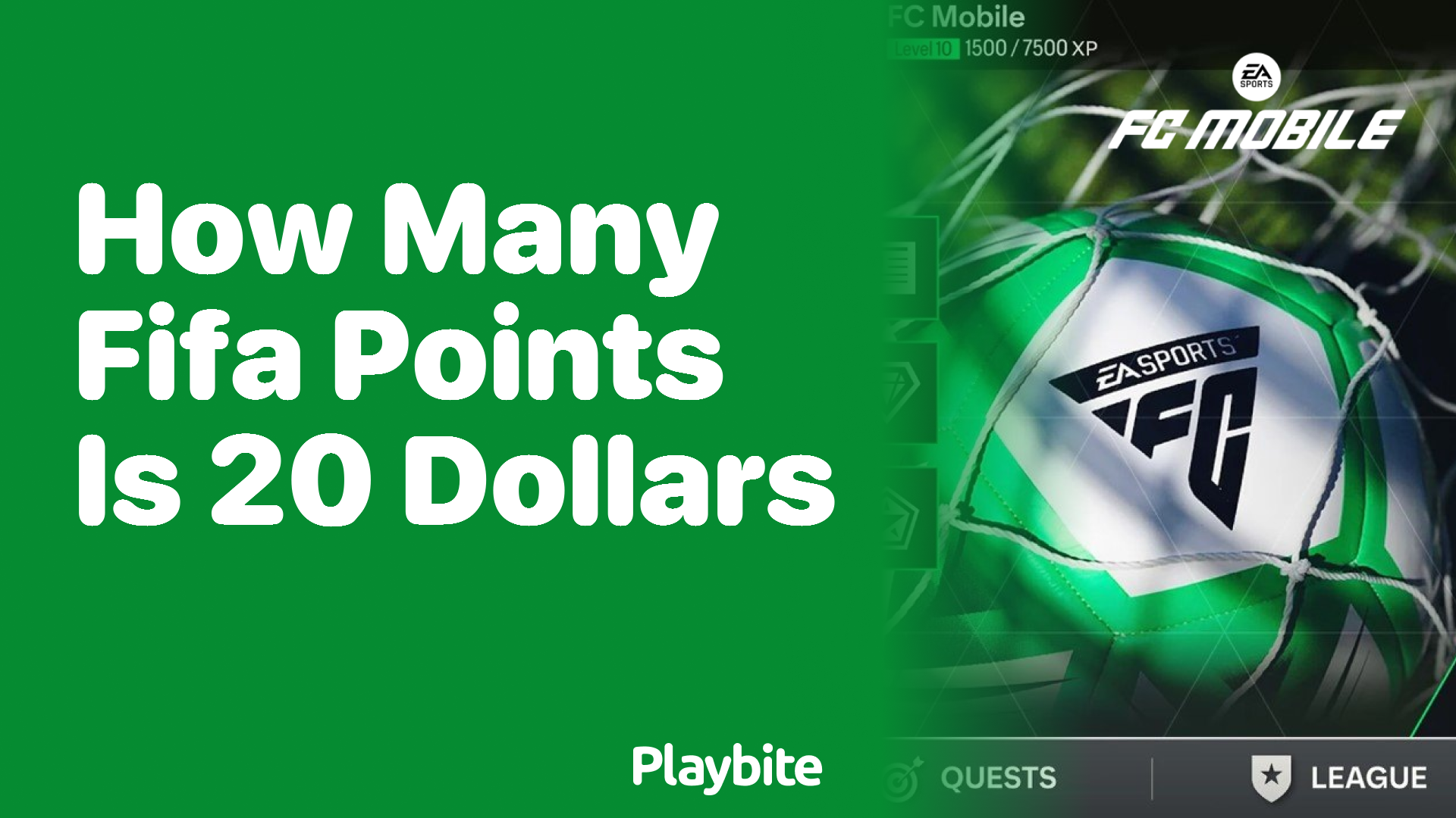 How Many FIFA Points Will 20 Dollars Get You in EA Sports FC Mobile?