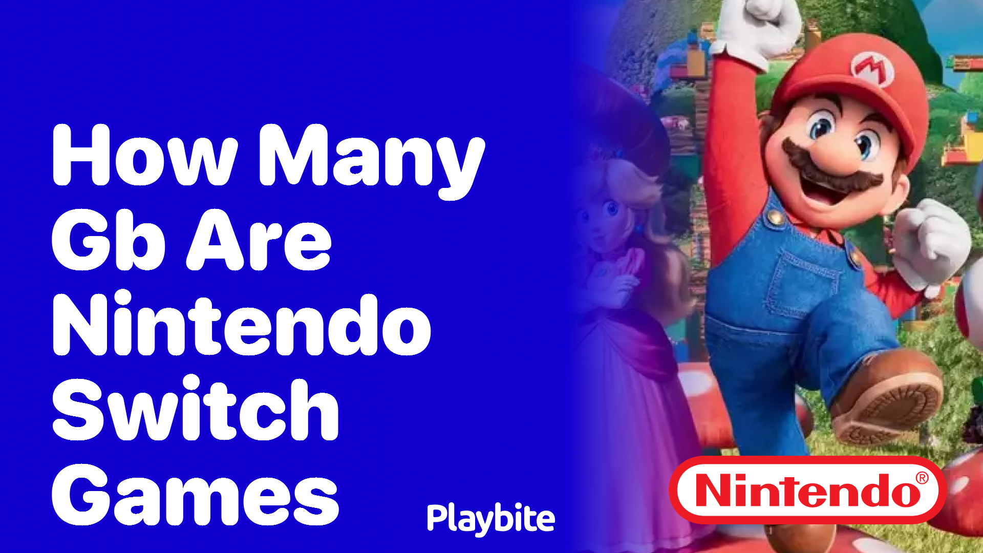 How Many GB Are Nintendo Switch Games? - Playbite