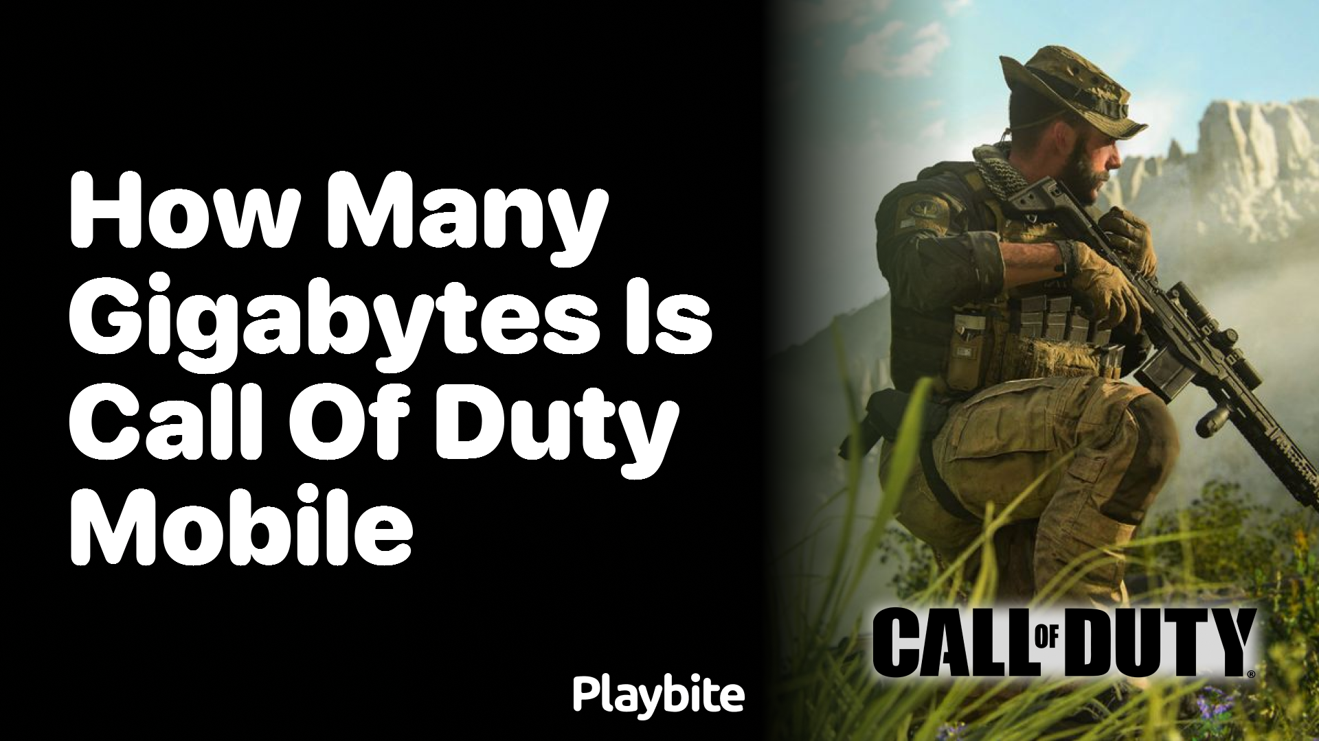 call of duty mobile how many gb