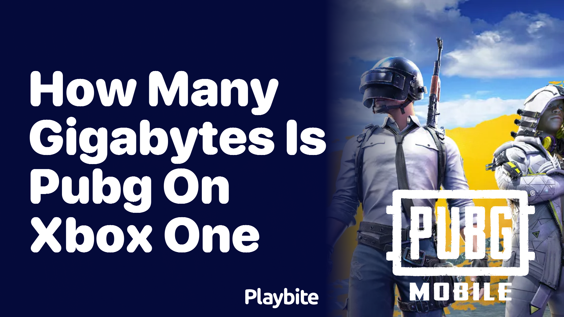 How Many Gigabytes Is PUBG on Xbox One?