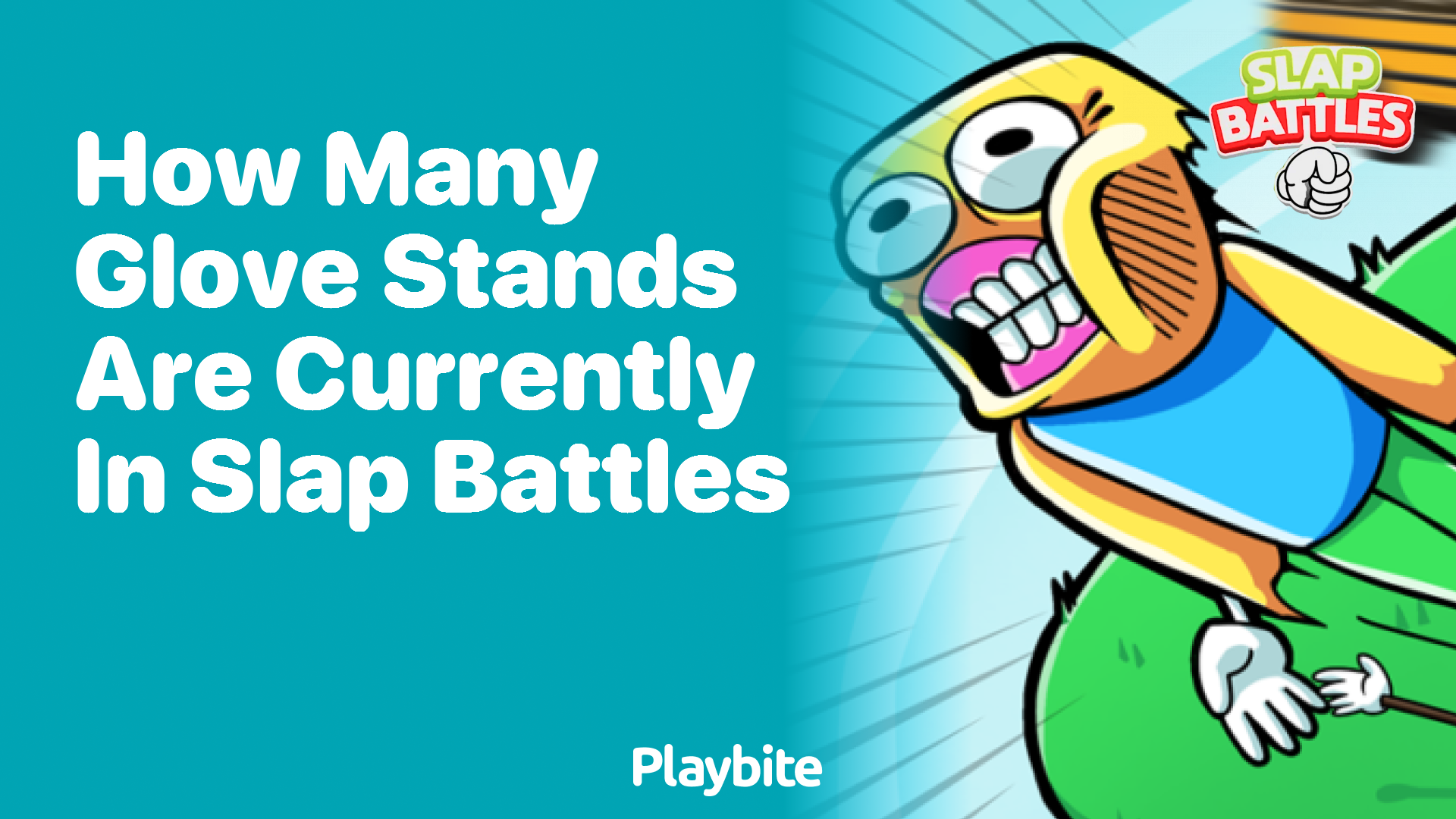 How Many Glove Stands Are Currently in Slap Battles?