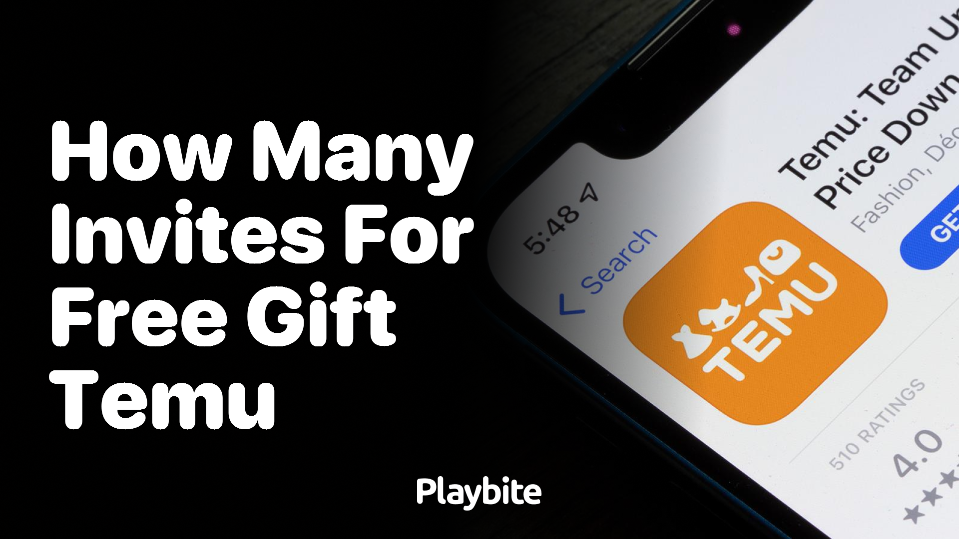 How Many Invites Do You Need for a Free Gift on Temu?