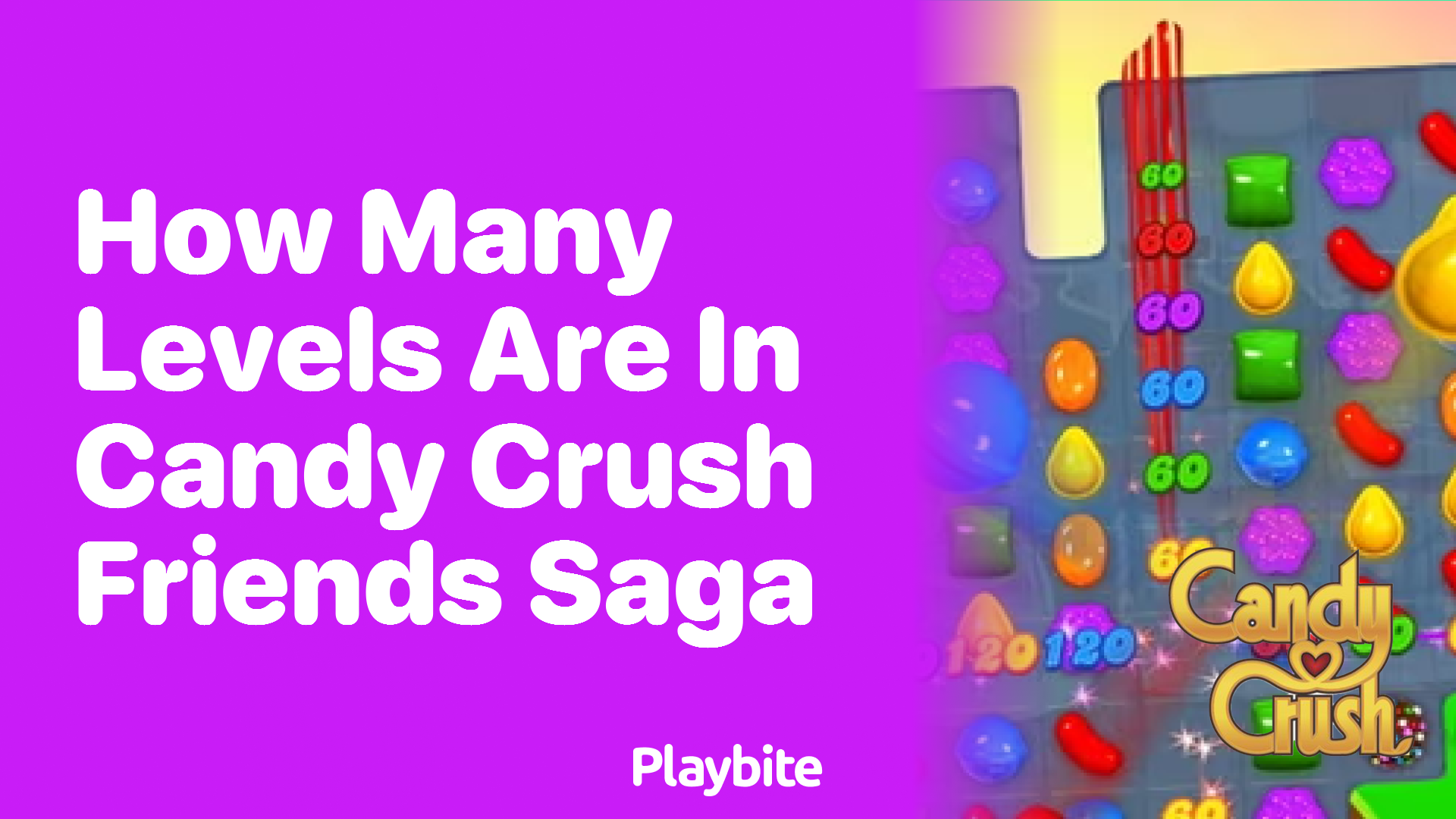 How Many Levels Are in Candy Crush Friends Saga?