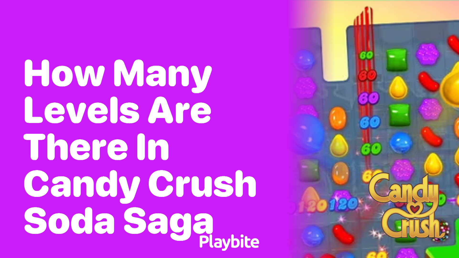 How Many Levels Are There in Candy Crush Soda Saga?