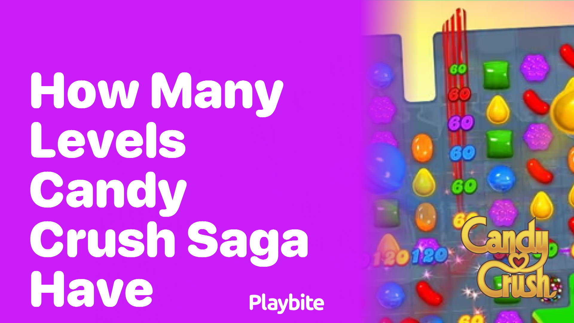 How Many Levels Does Candy Crush Saga Have?