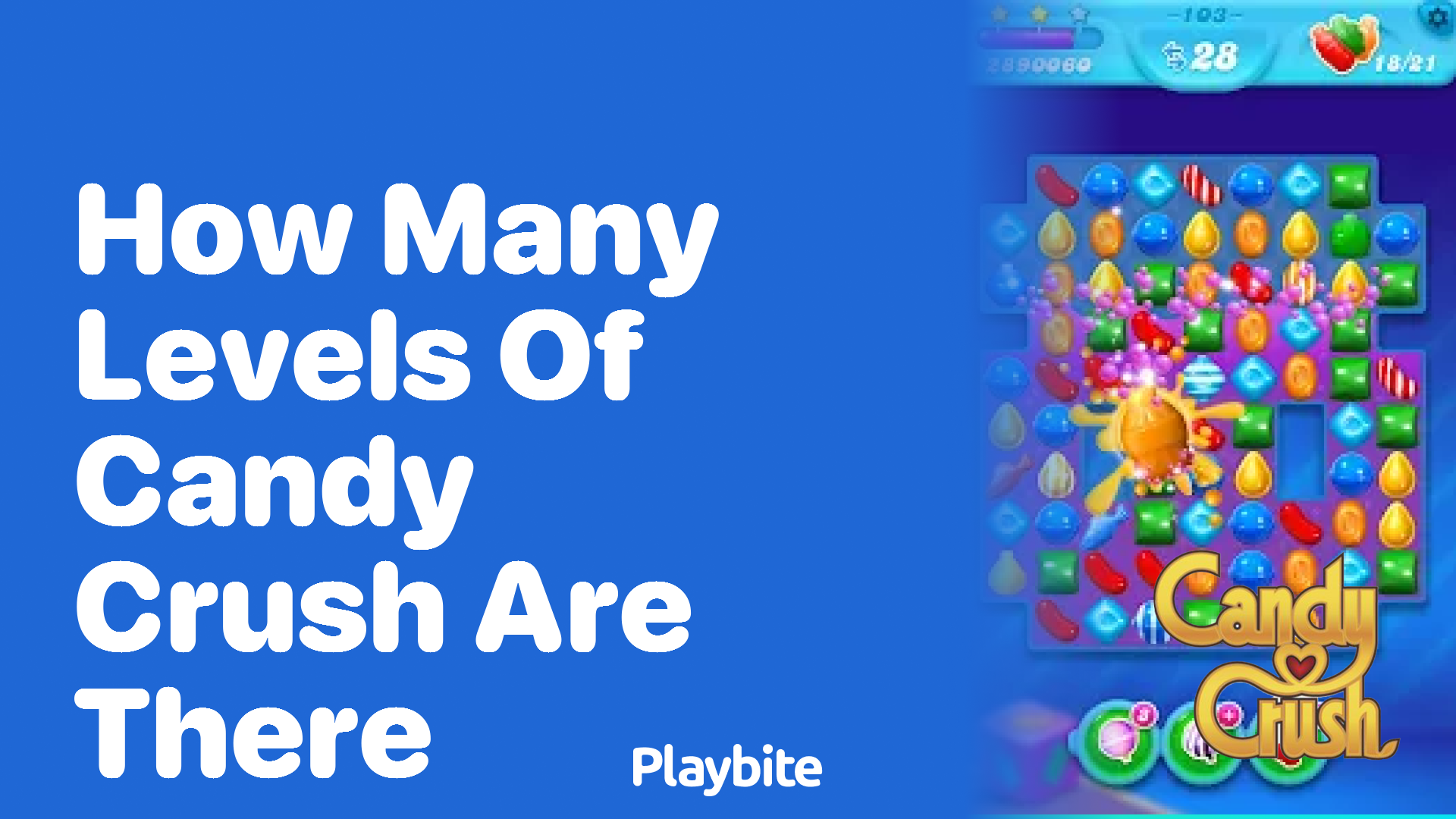 How Many Levels of Candy Crush Are There?