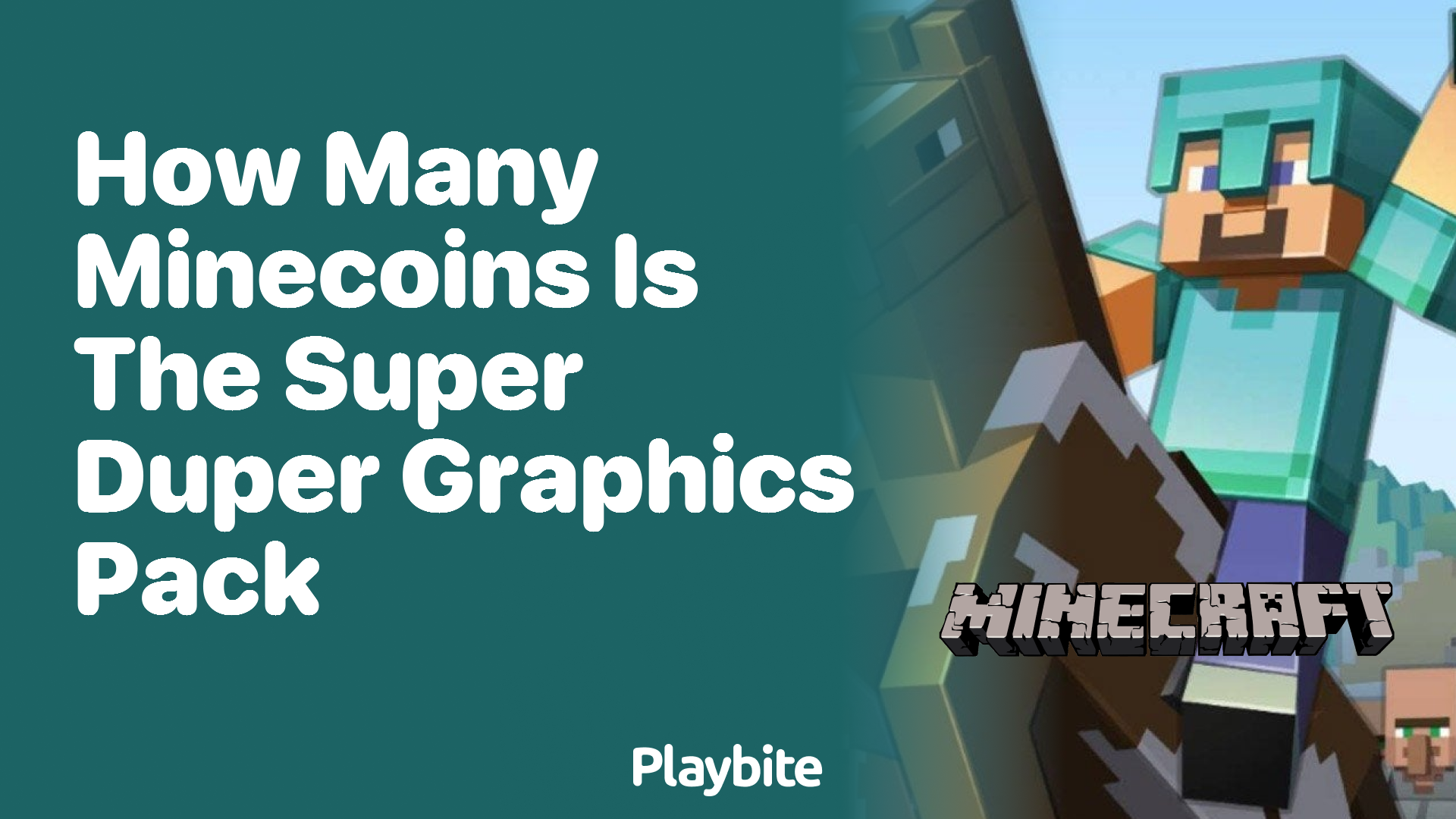 How Many Minecoins Is The Super Duper Graphics Pack?