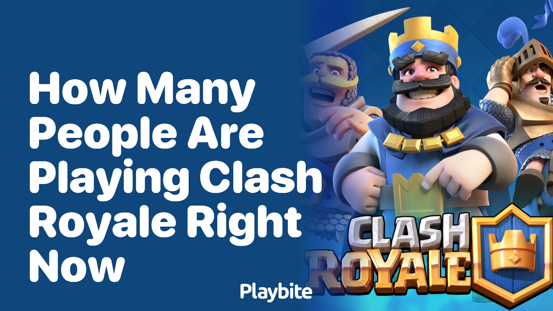 How Many People are Playing Clash Royale Right Now?