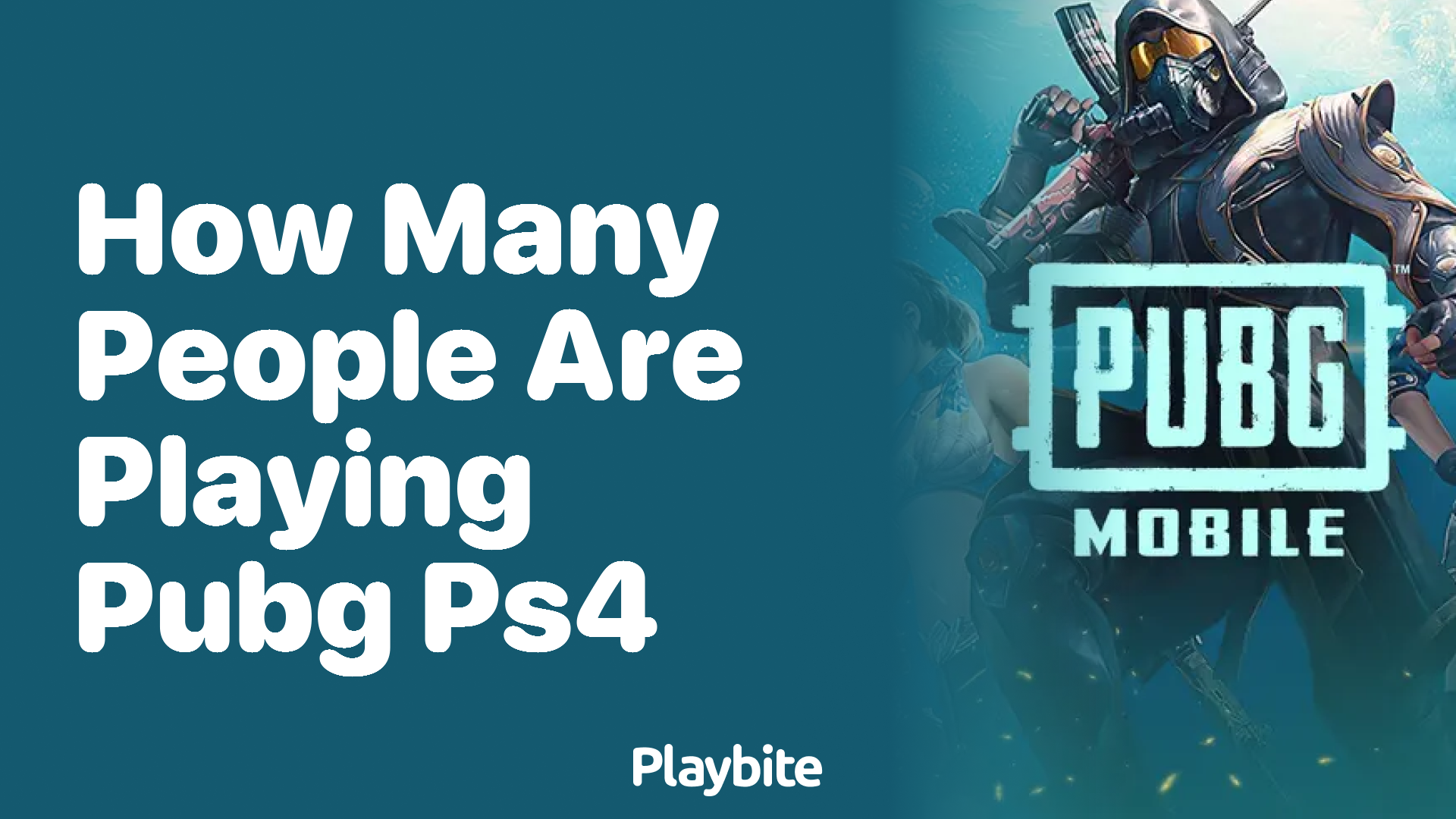 How Many People Are Playing PUBG on PS4?