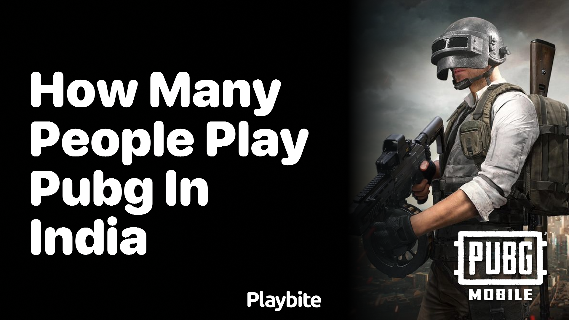 How Many People Play PUBG in India?