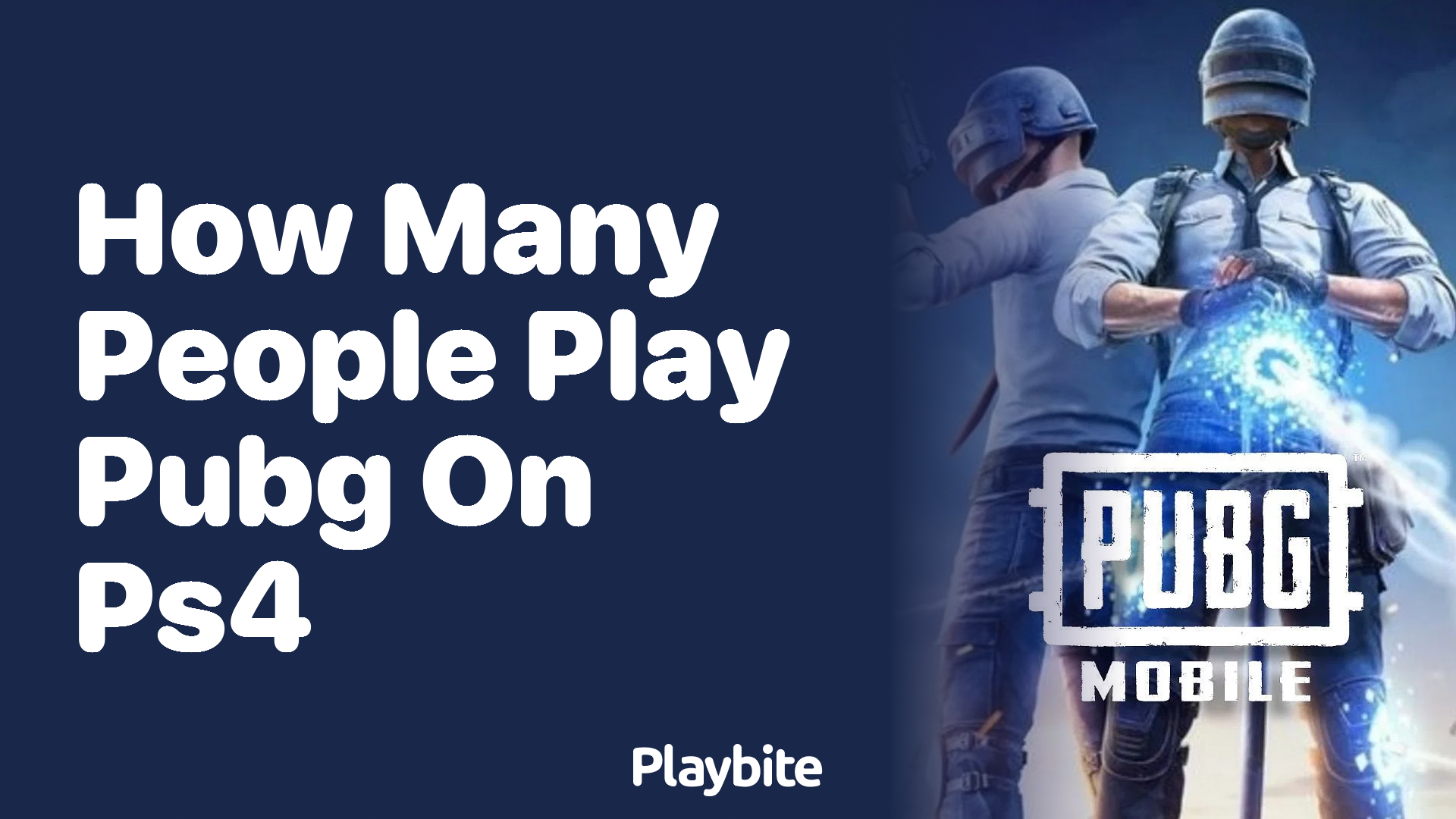 How Many People Play PUBG on PS4?