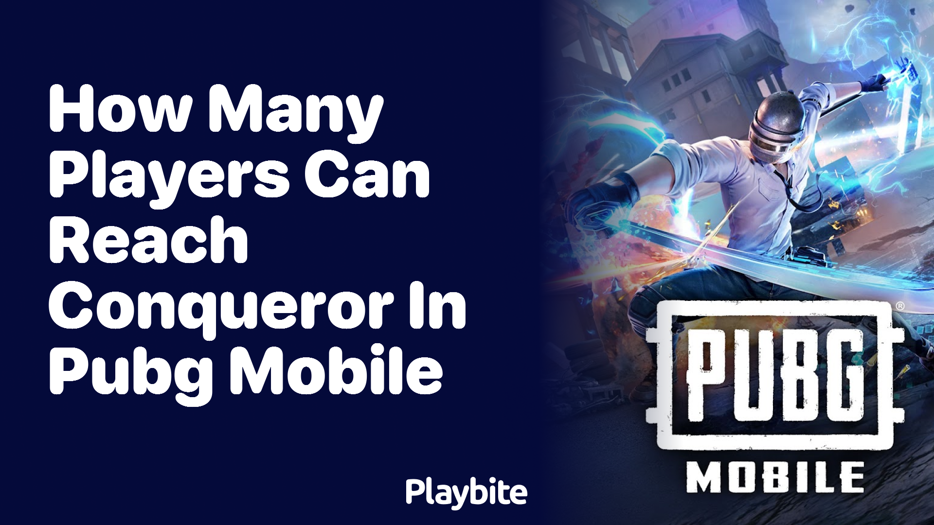 How Many Players Can Reach Conqueror in PUBG Mobile?