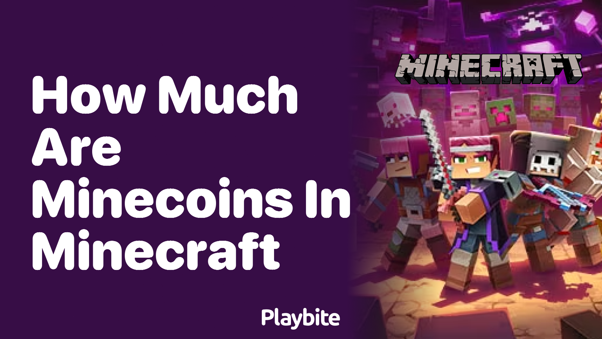 How Much Are Minecoins in Minecraft?