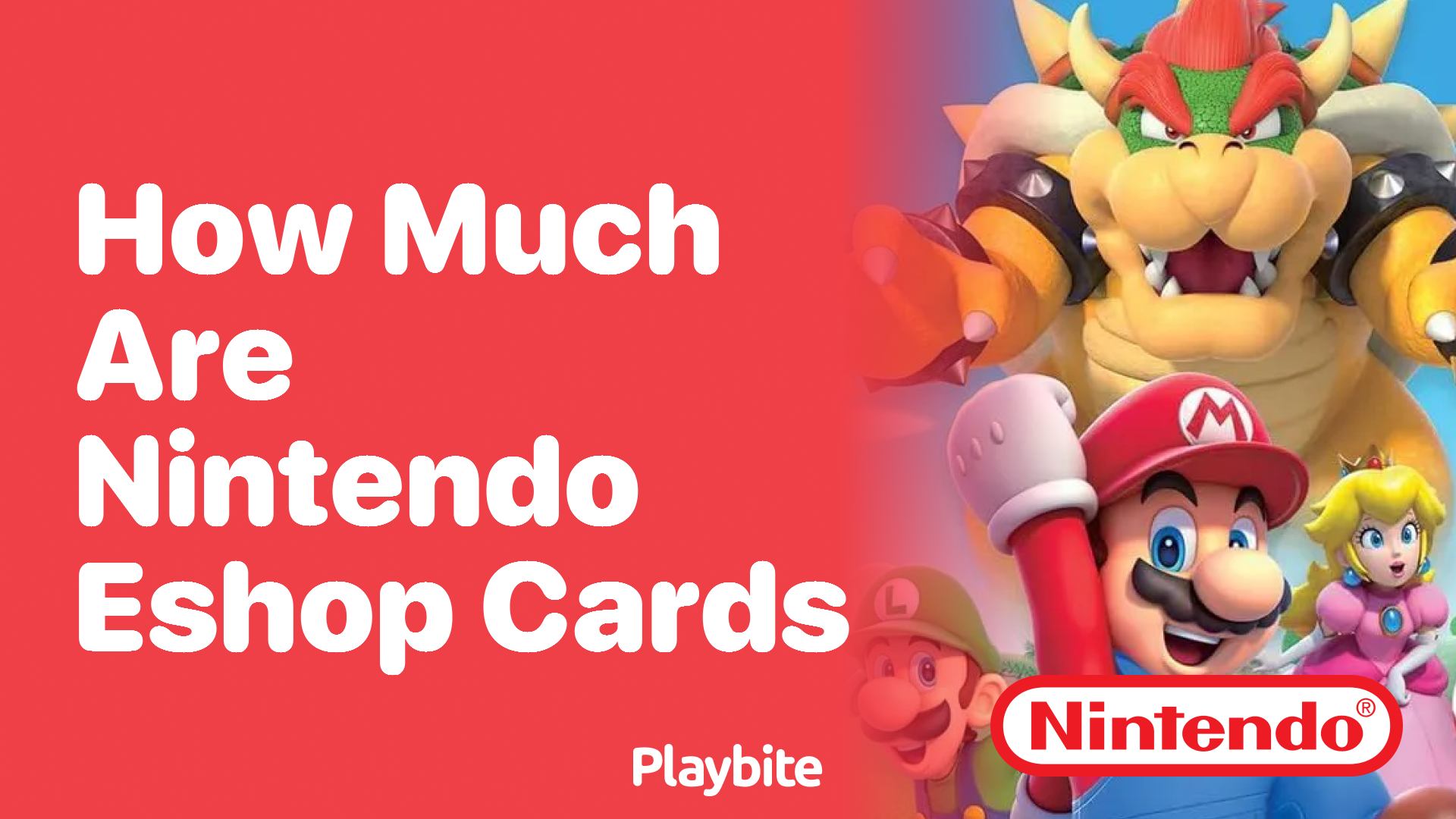 How Much Are Nintendo eShop Cards?