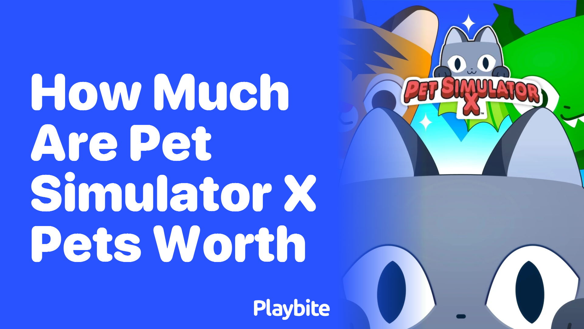 How Much Are Pet Simulator X Pets Worth?