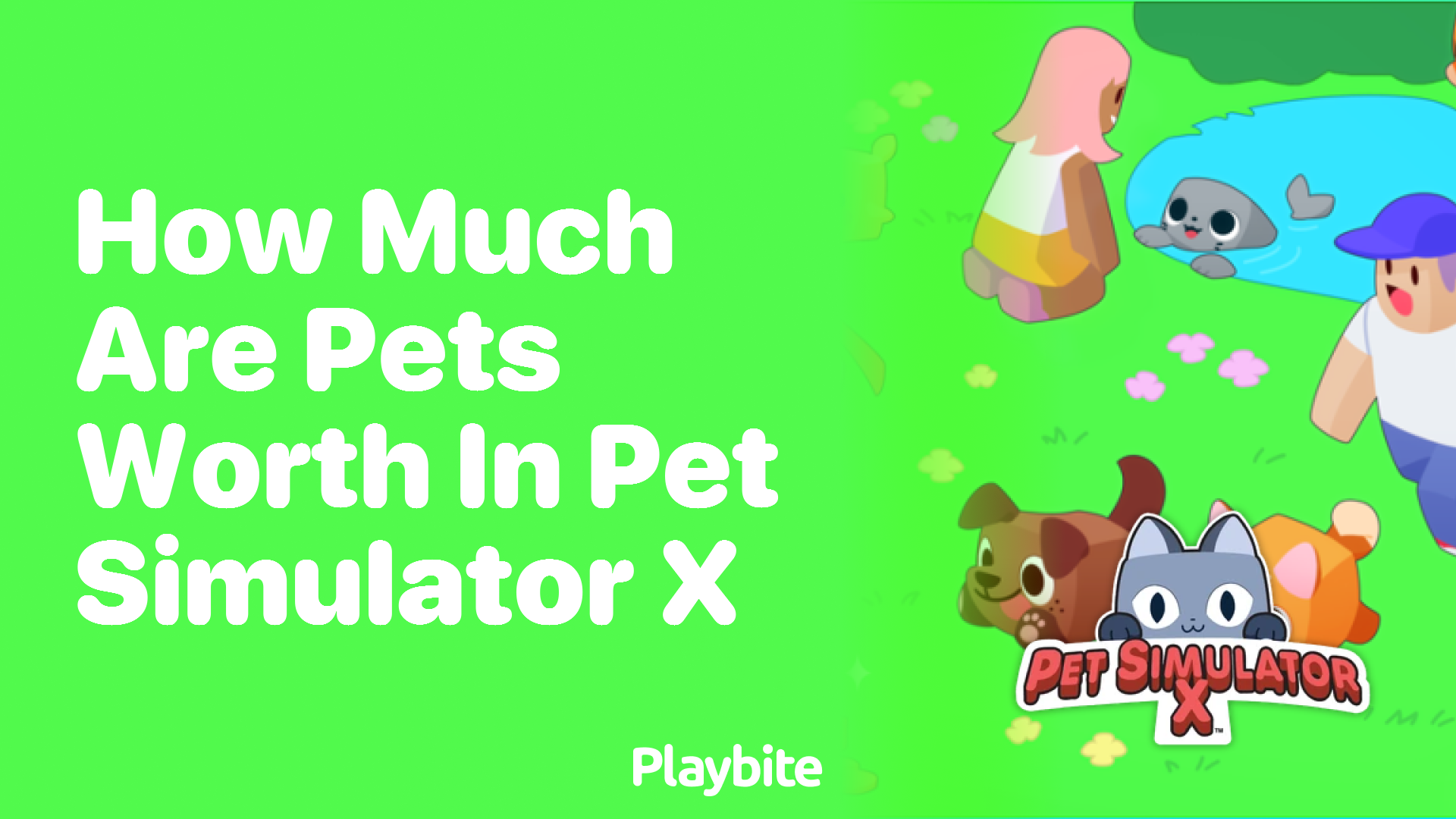 How much are pets worth in Pet Simulator X?